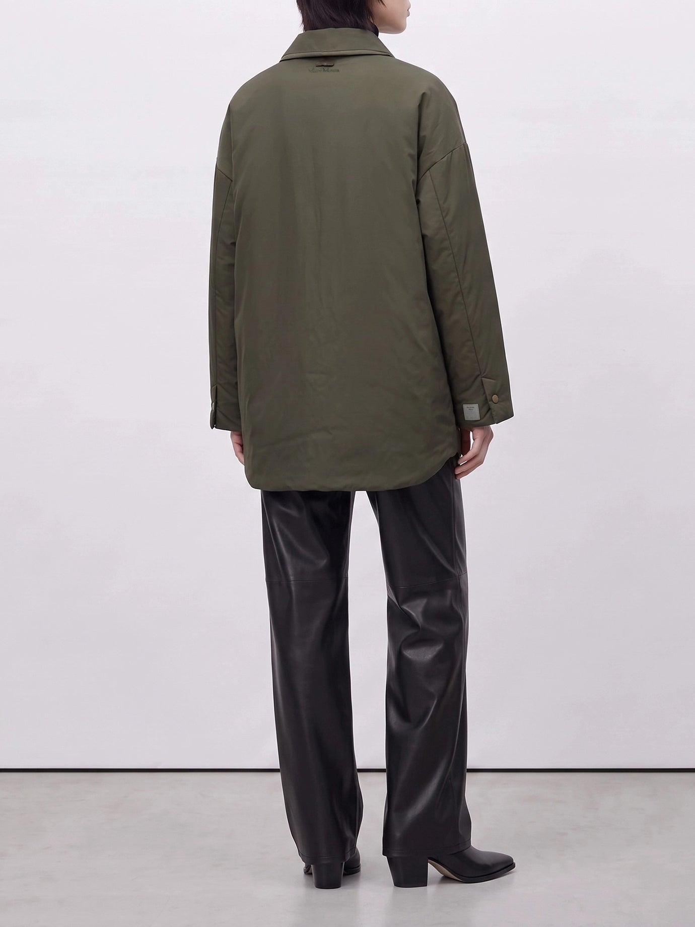Quilted & Utility Jackets Solid colour  Green - Max Mara The Cube Women | PDP | VIETTI Online Store | Zoom-Modal_3
