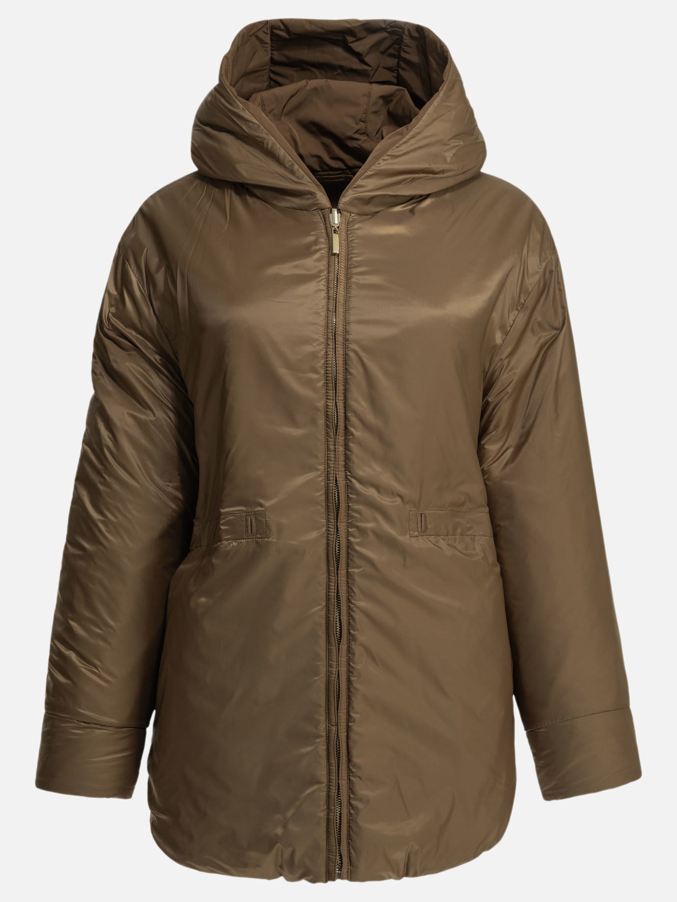 Parkas Solid colour  Brown - Max Mara The Cube Women | PDP | VIETTI Online Store | thumbnail_2