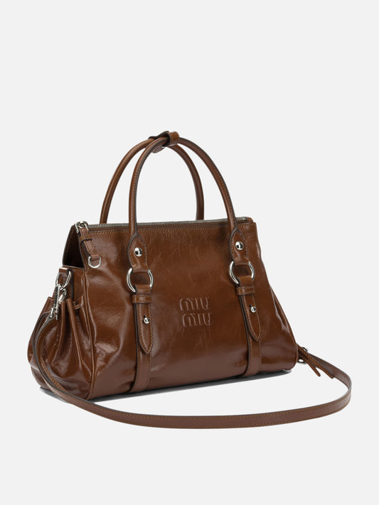 Borse piccole 100% calf leather - Lining: 100% cotton  Marrone - Miu Miu Donna | PDP | VIETTI Online Store | 2
