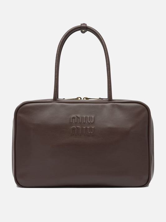 Medium bags 100% calf leather  Brown - Miu Miu Women | PLP | VIETTI Online Store 
