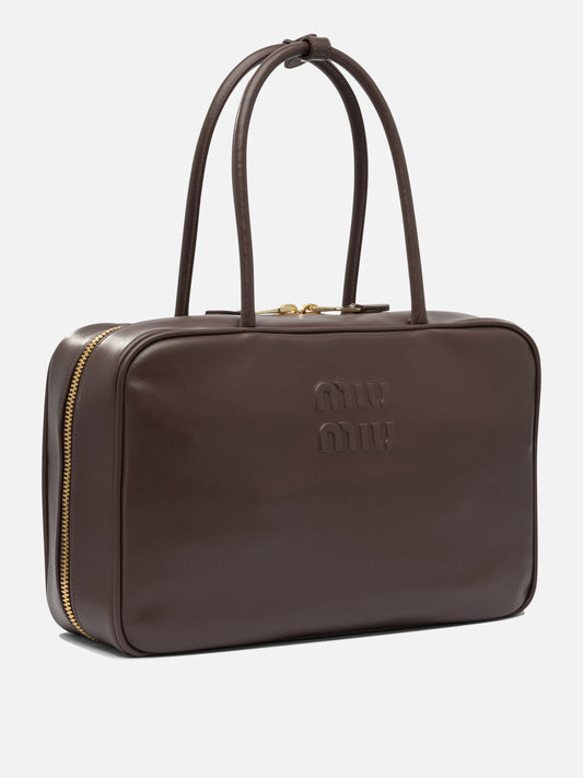 Medium bags 100% calf leather  Brown - Miu Miu Women | PLP | VIETTI Online Store | 2
