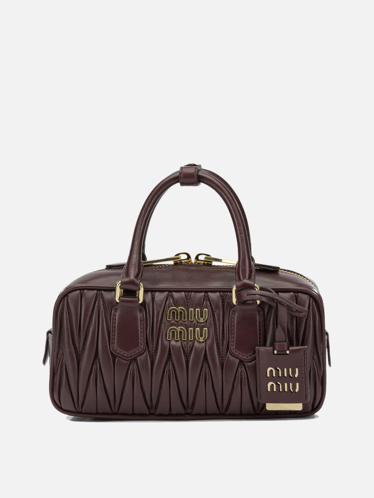 Miu Miu "Arcadie" small handbag Bordeaux - VIETTI
