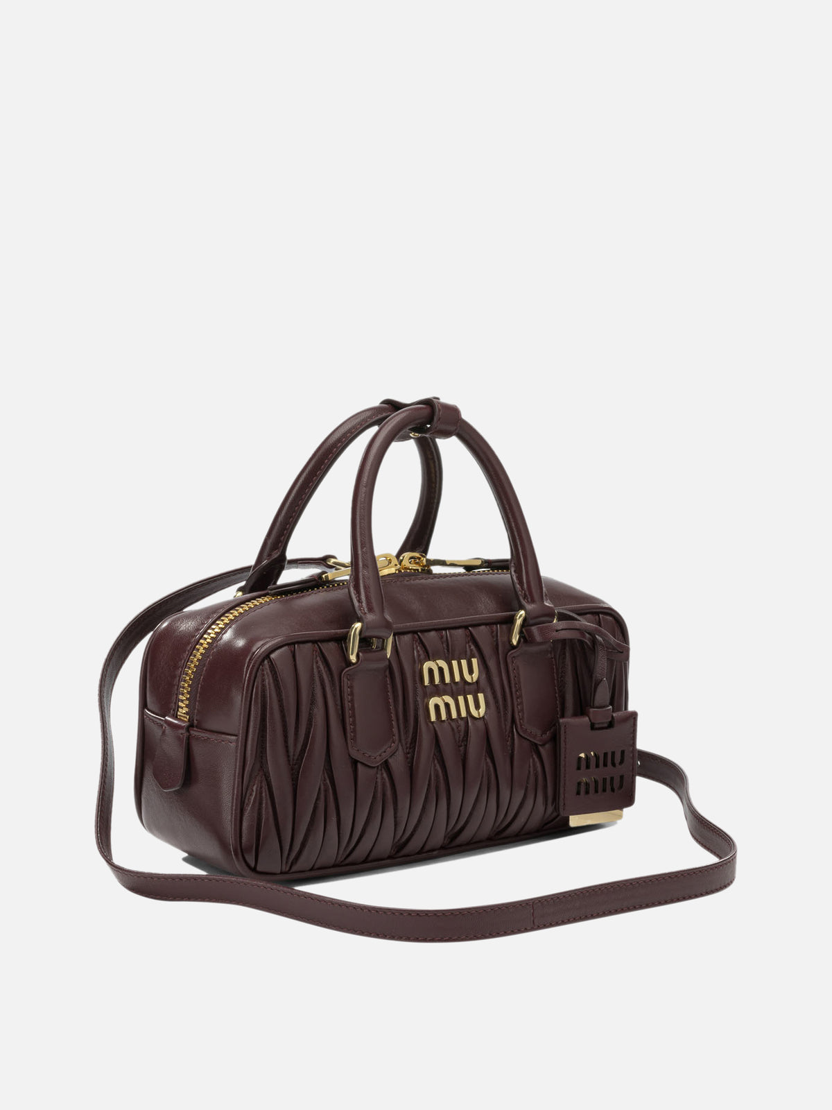 Miu Miu "Arcadie" small handbag Bordeaux

