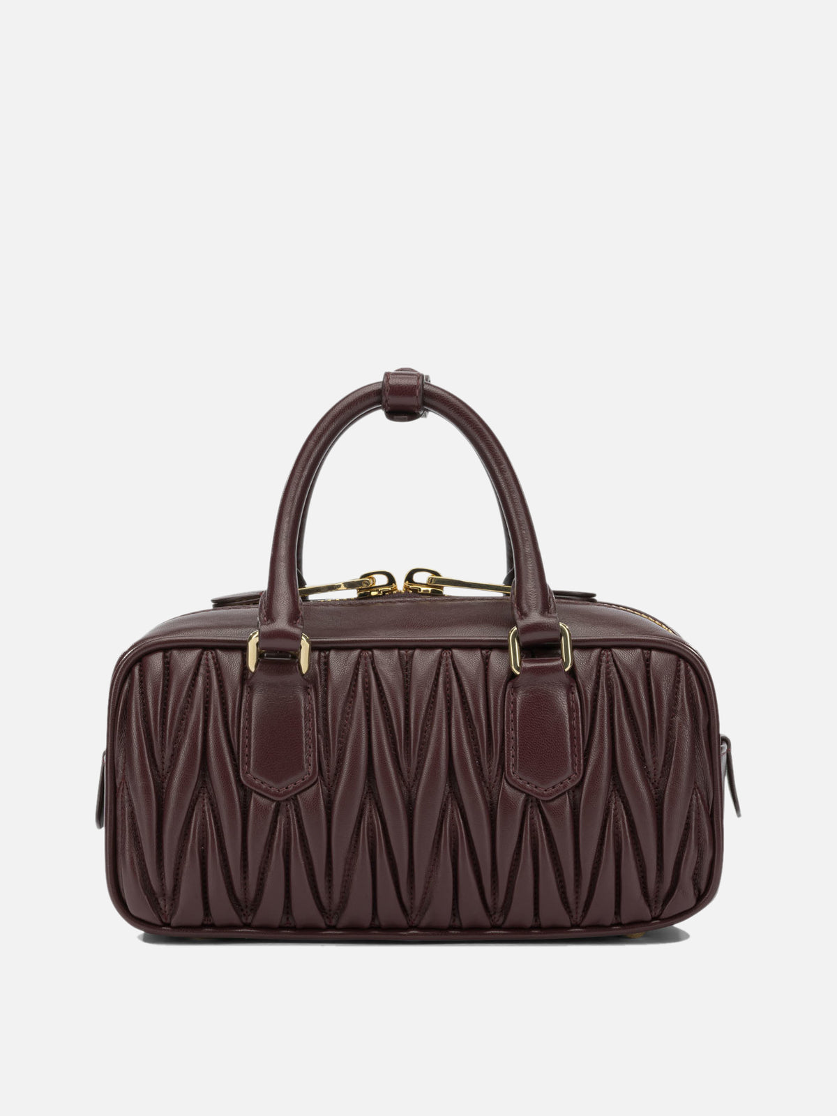 Miu Miu "Arcadie" small handbag Bordeaux - VIETTI
