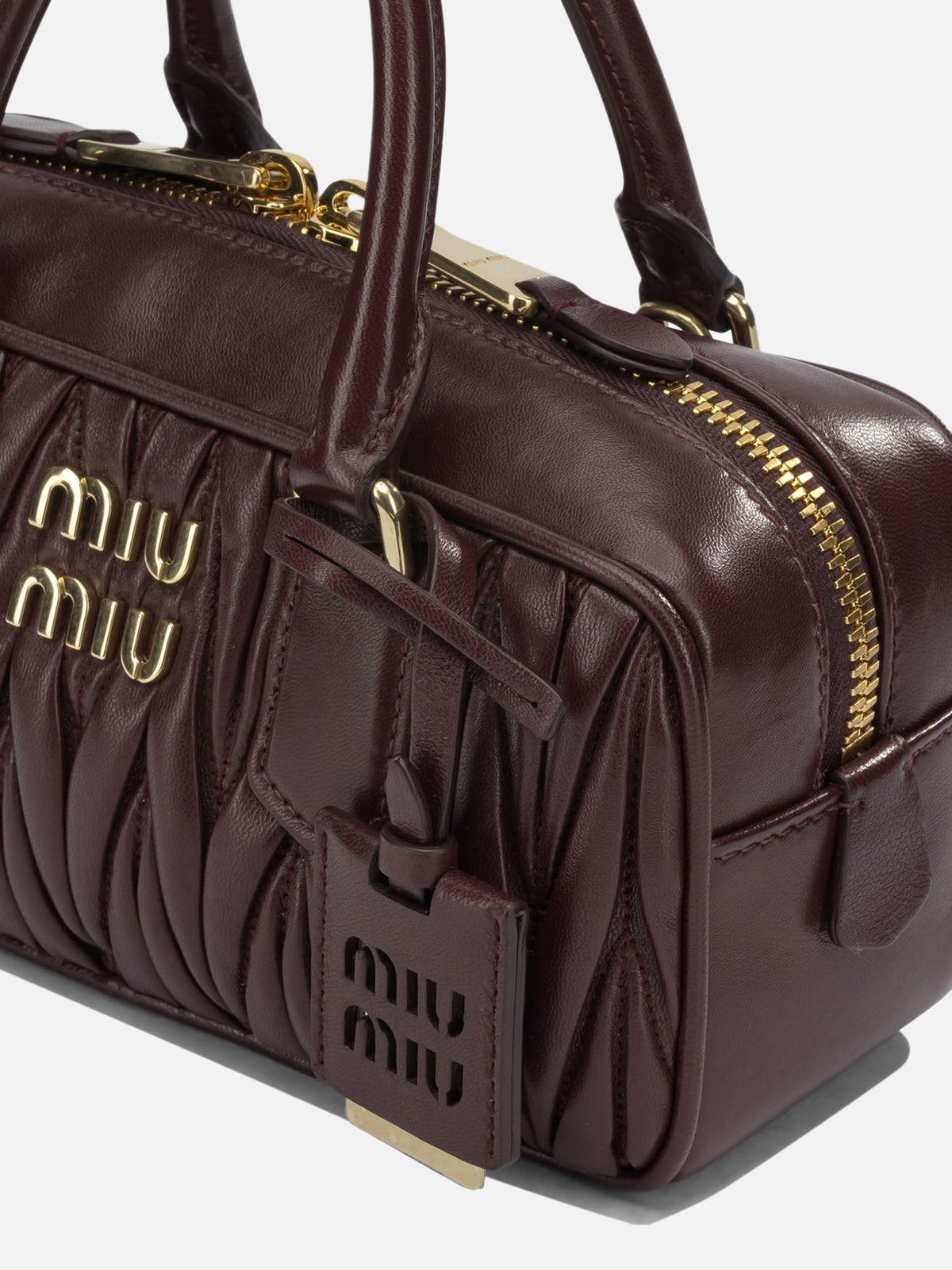 Miu Miu "Arcadie" small handbag Bordeaux - VIETTI