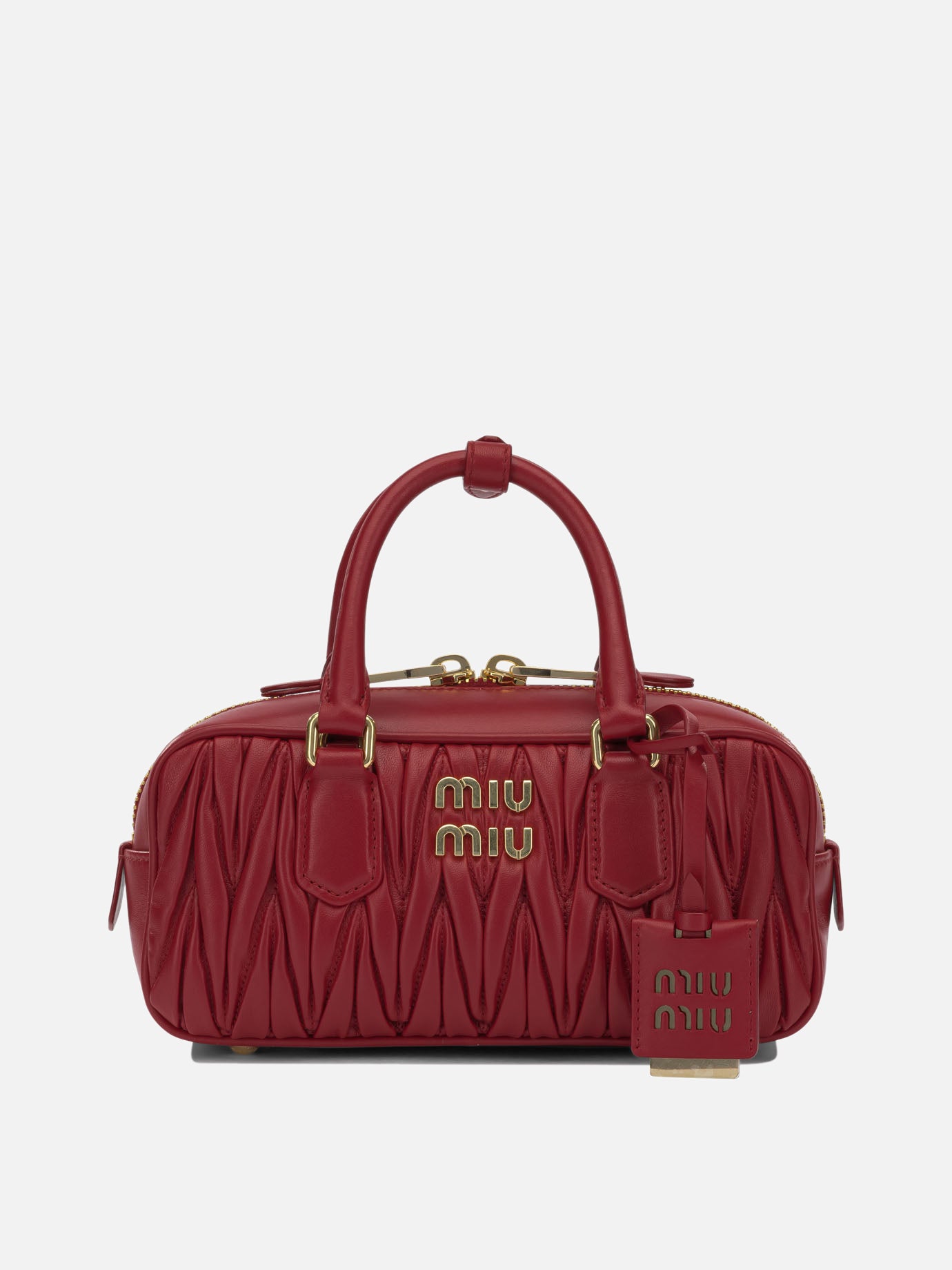 Borse piccole 100% lamb leather  Rosso - Miu Miu Donna | PDP | VIETTI Online Store | Zoom-Modal
