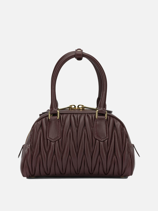Miu Miu "Arcadie" Small handbag Bordeaux

