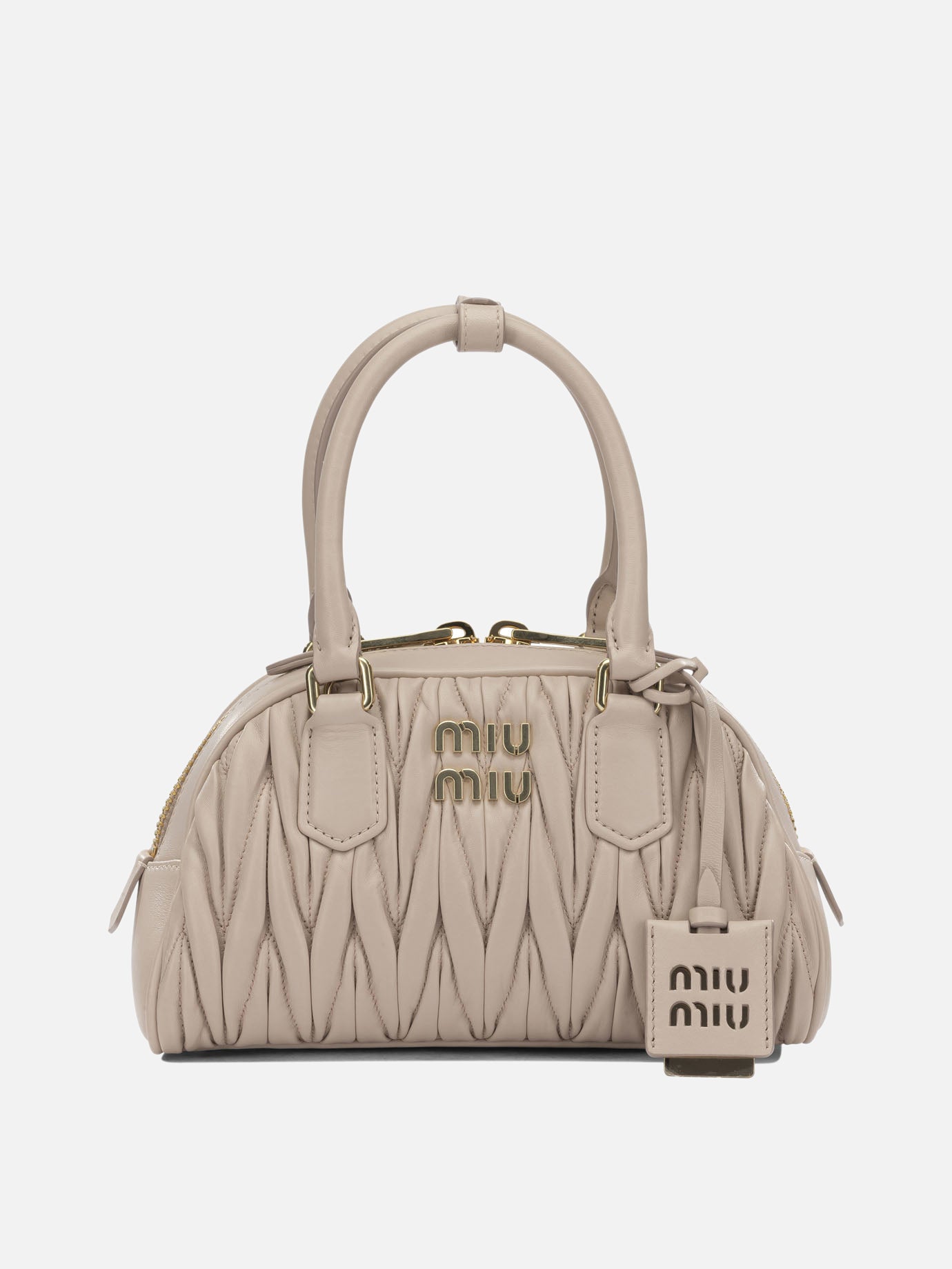 Small bags 100% lamb leather  Pink - Miu Miu Women | PDP | VIETTI Online Store | thumbnail