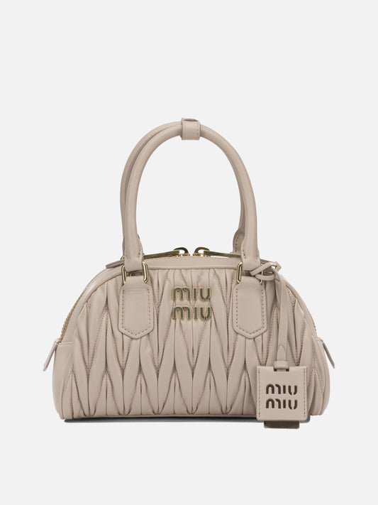 Small bags 100% lamb leather  Pink - Miu Miu Women | PLP | VIETTI Online Store 
