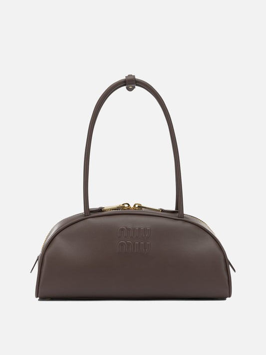 Medium bags 100% calf leather  Brown - Miu Miu Women | PDP | VIETTI Online Store 

