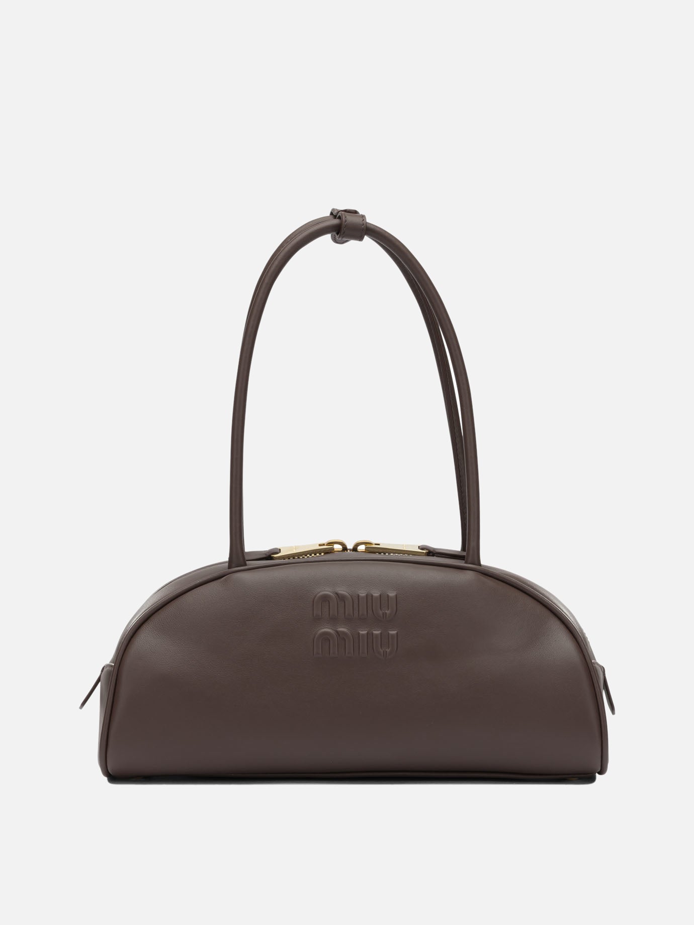 Medium bags 100% calf leather  Brown - Miu Miu Women | PDP | VIETTI Online Store | thumbnail