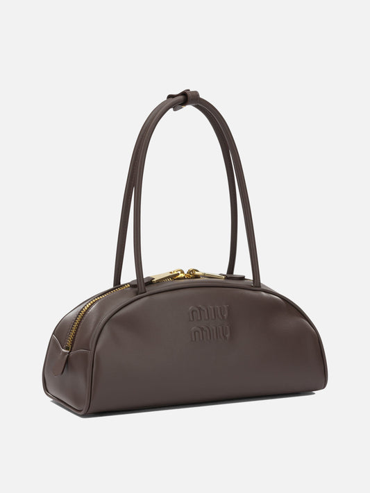 Medium bags 100% calf leather  Brown - Miu Miu Women | PDP | VIETTI Online Store | 2
