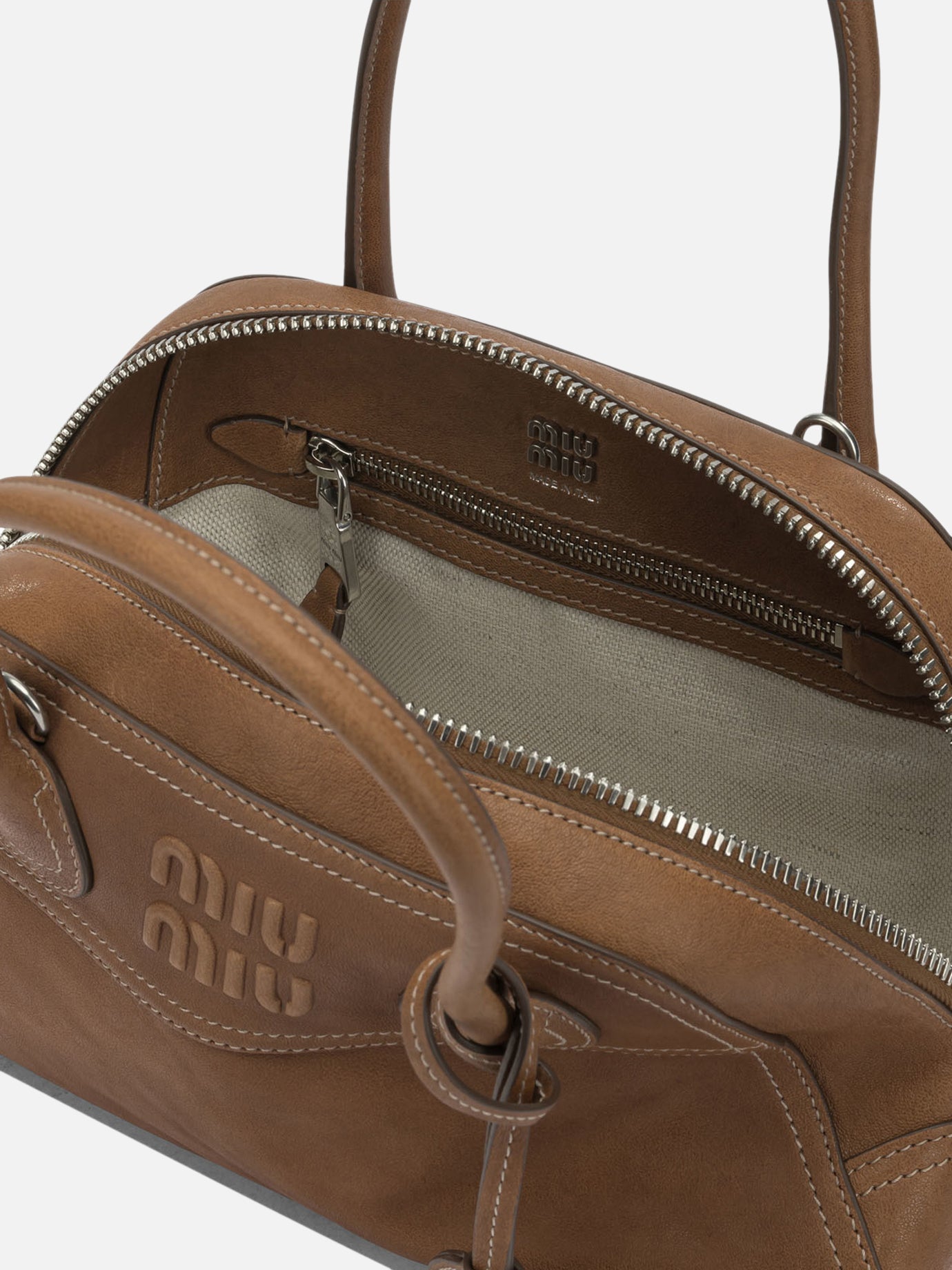 Borse piccole 100% lamb leather  Marrone - Miu Miu Donna | PDP | VIETTI Online Store | Zoom-Modal_5
