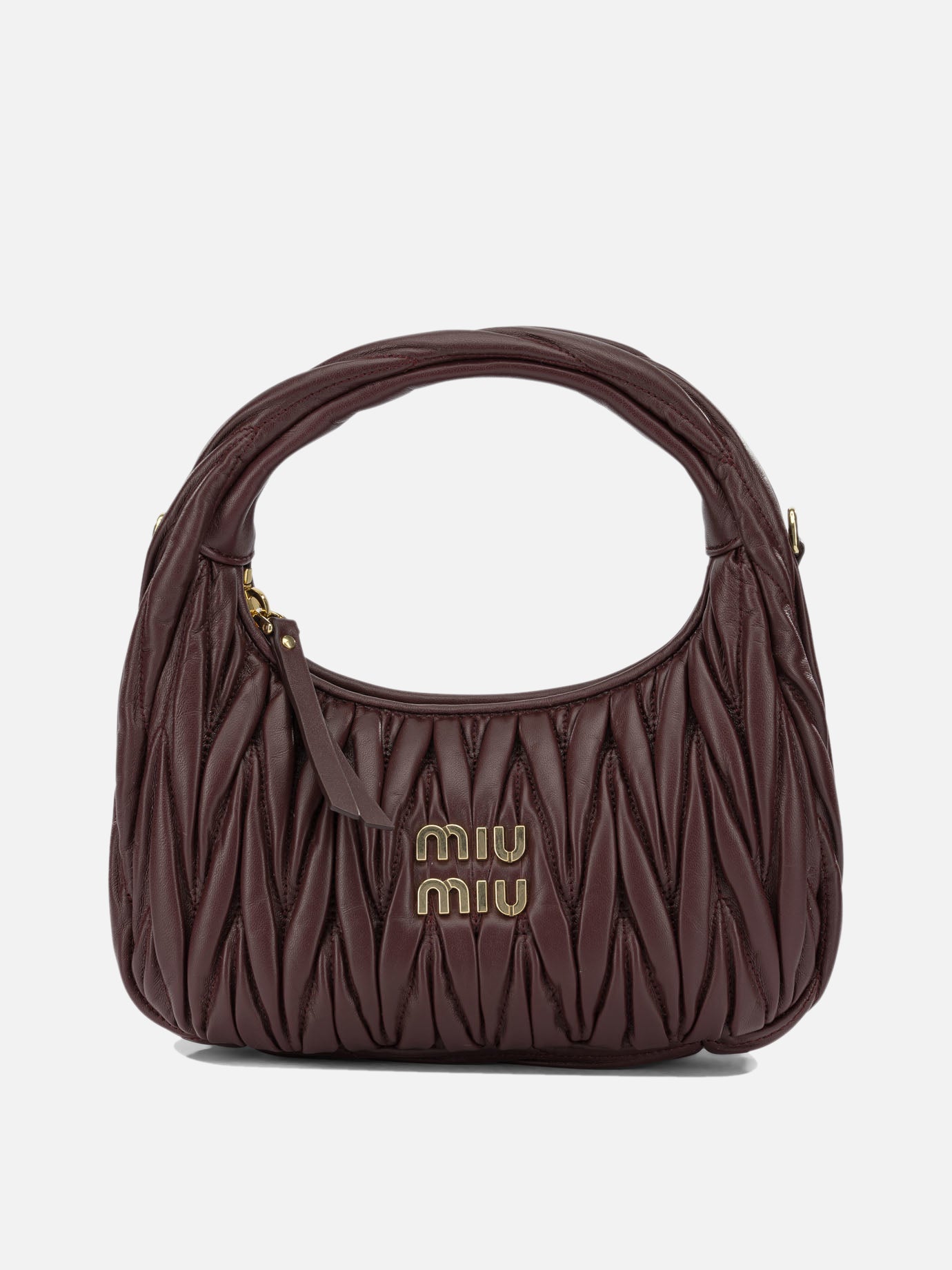 Small bags Logo  Bordeaux - Miu Miu Women | PDP | VIETTI Online Store | thumbnail