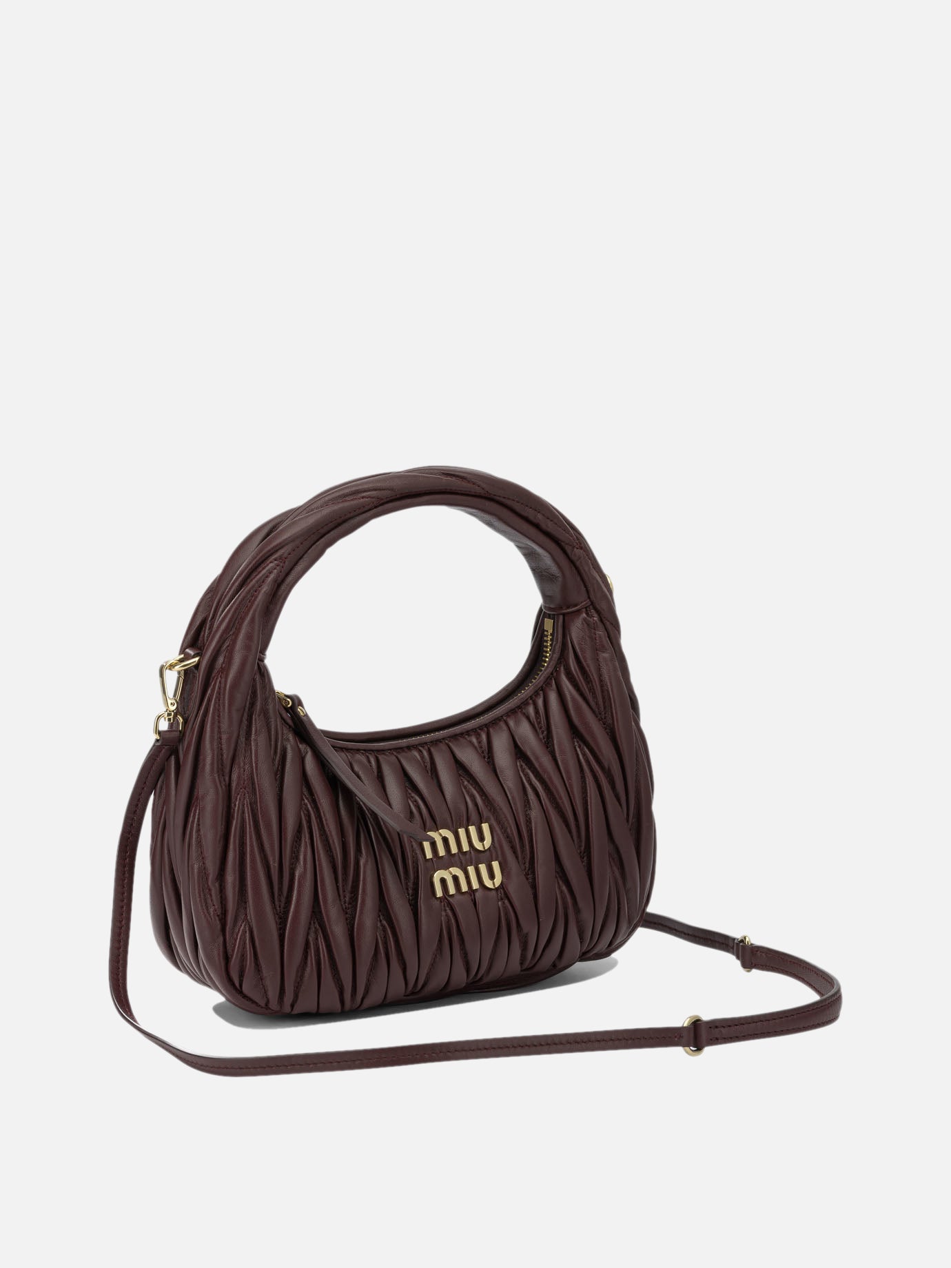 Small bags Logo  Bordeaux - Miu Miu Women | PDP | VIETTI Online Store | Zoom-Modal_2
