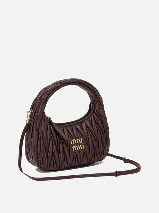 Small bags Logo  Bordeaux - Miu Miu Women | PDP | VIETTI Online Store | 2
