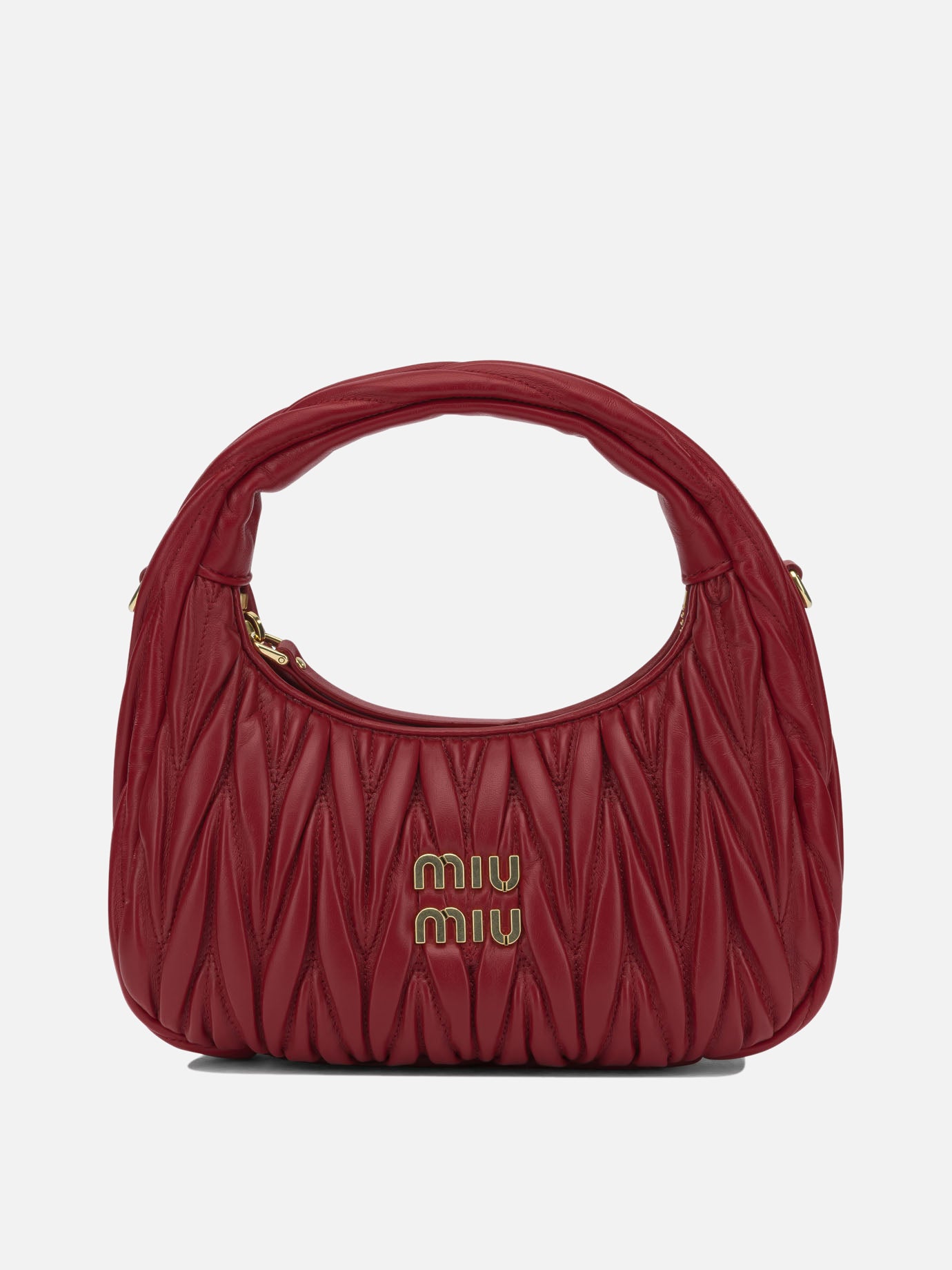 Borse piccole Logo  Rosso - Miu Miu Donna | PDP | VIETTI Online Store | thumbnail
