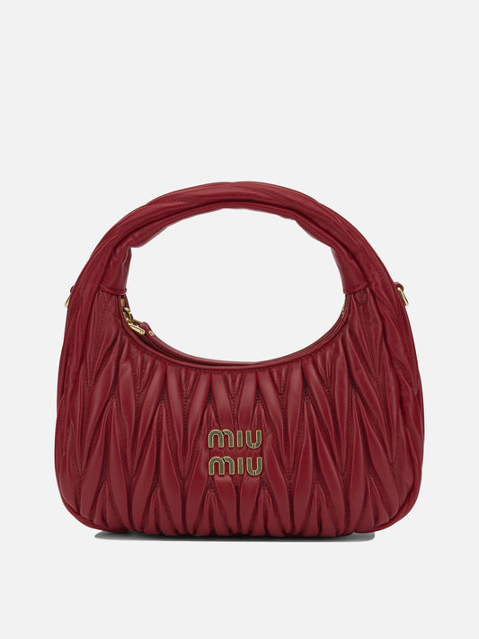 Borse piccole Logo  Rosso - Miu Miu Donna | PDP | VIETTI Online Store 
