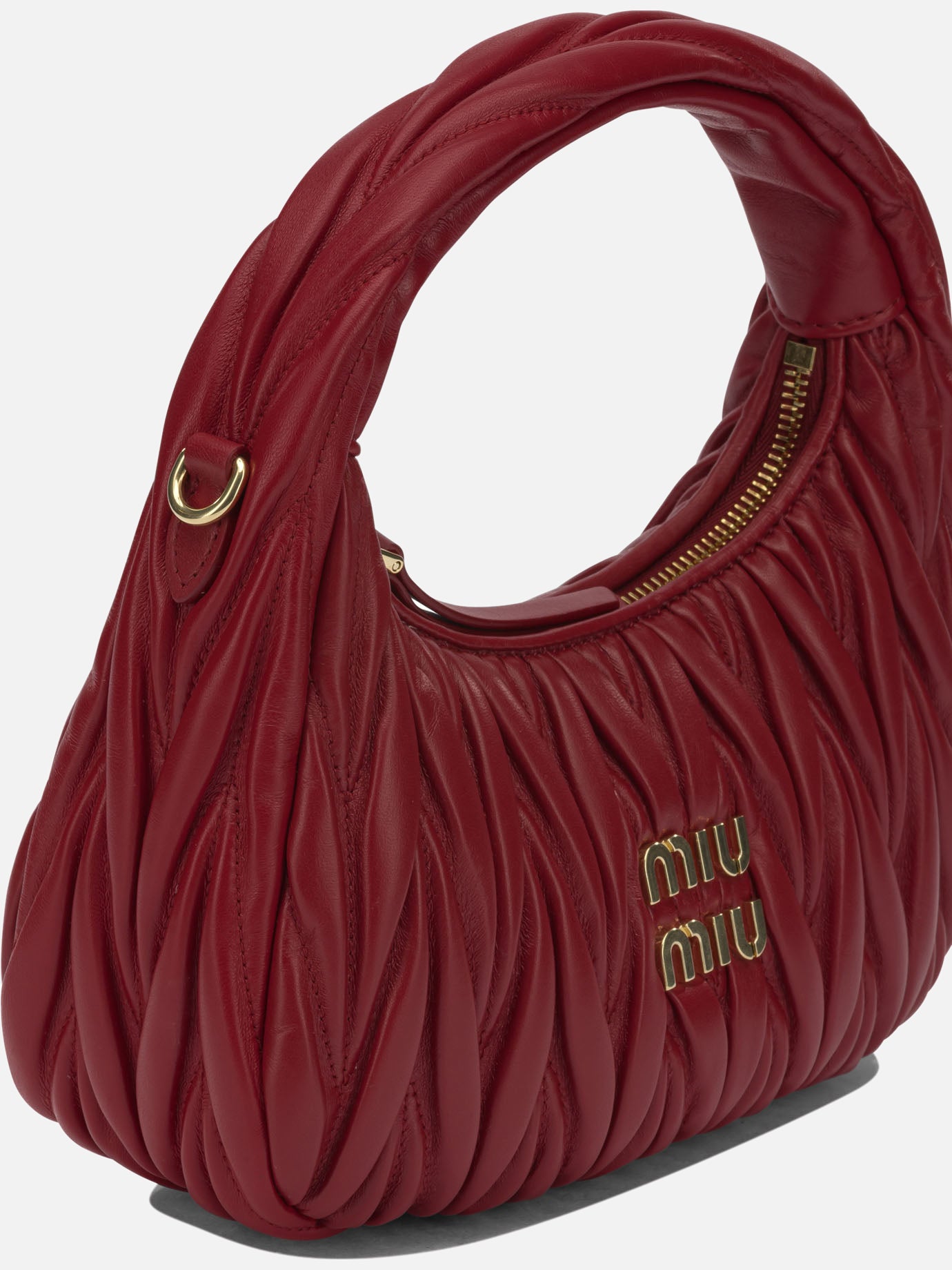 Borse piccole Logo  Rosso - Miu Miu Donna | PDP | VIETTI Online Store | Zoom-Modal_4
