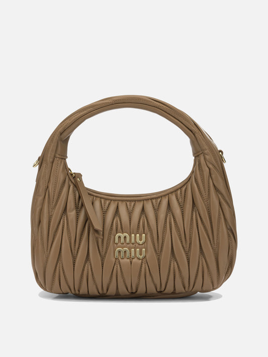 Small bags Logo  Brown - Miu Miu Women | PLP | VIETTI Online Store 
