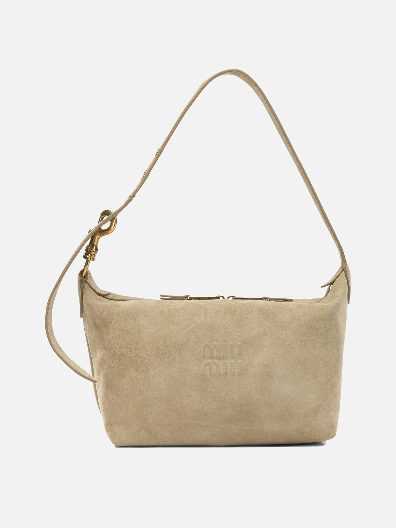 Small bags 100% calf leather - Lining: 100% cotton  Beige - Miu Miu Women | PDP | VIETTI Online Store | thumbnail
