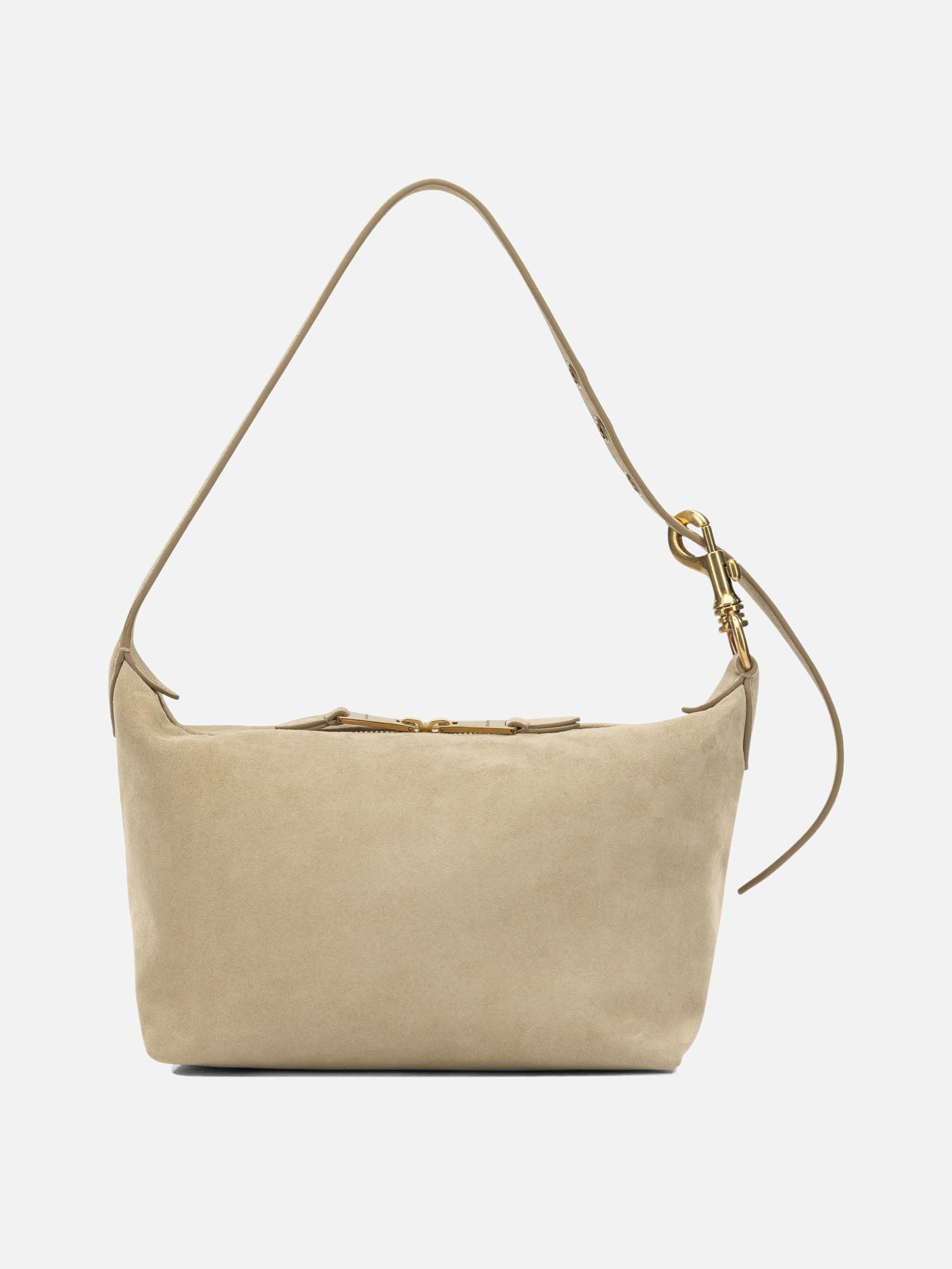 Miu Miu Small shoulder bag with logo Beige - Women | VIETTI Online