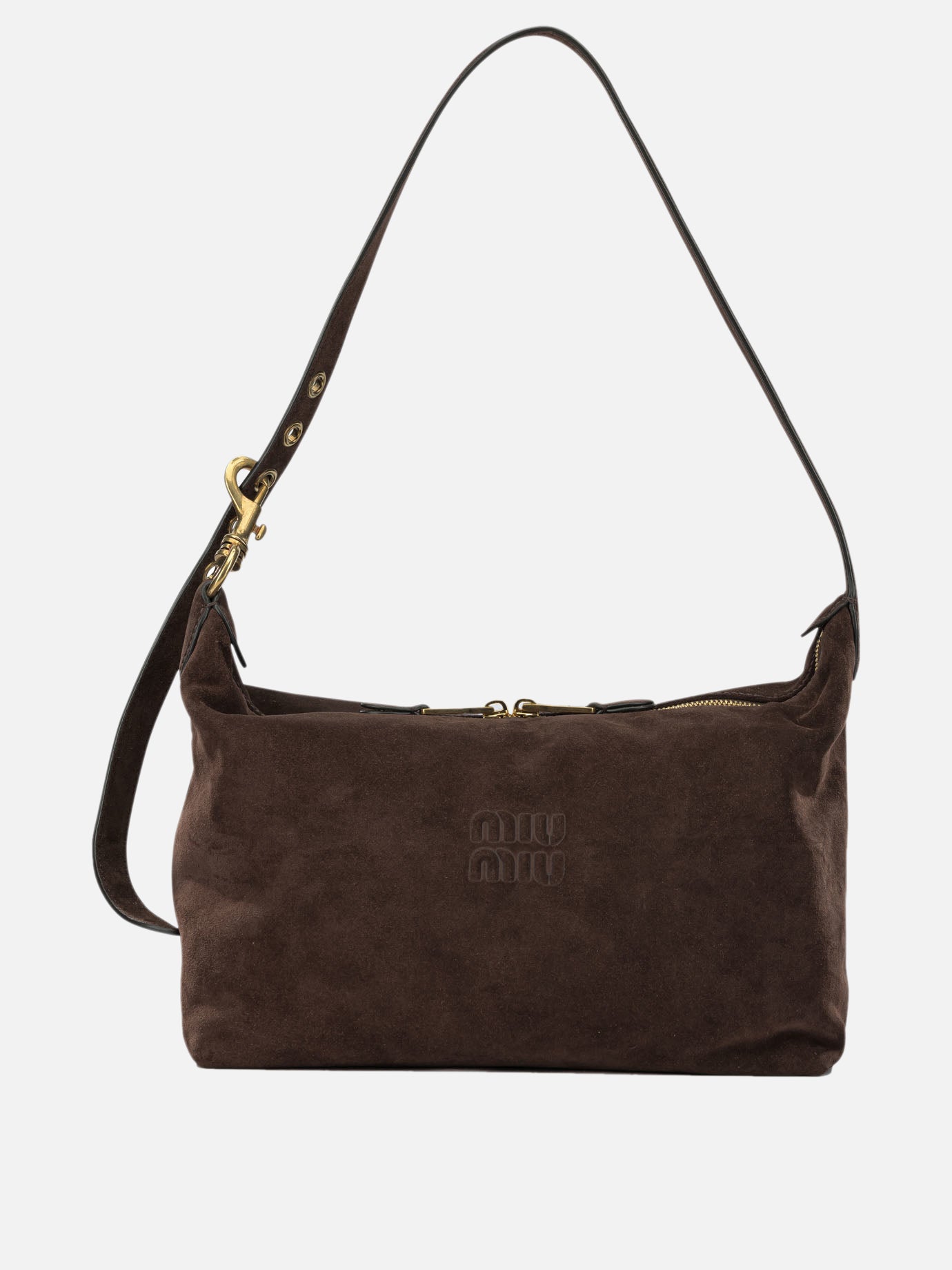 Borse piccole 100% calf leather  Marrone - Miu Miu Donna | PDP | VIETTI Online Store | Zoom-Modal
