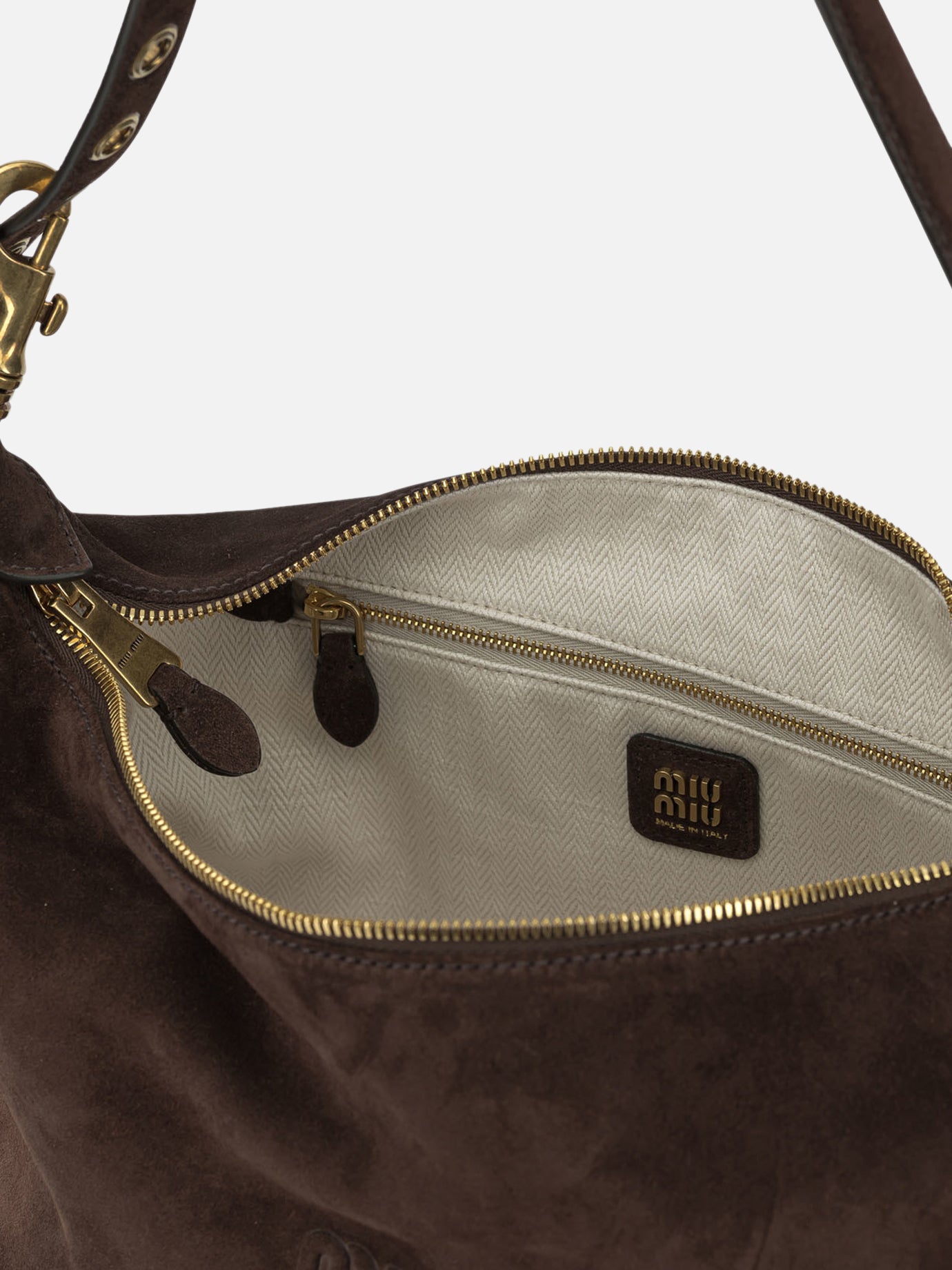Borse piccole 100% calf leather  Marrone - Miu Miu Donna | PDP | VIETTI Online Store | thumbnail_5