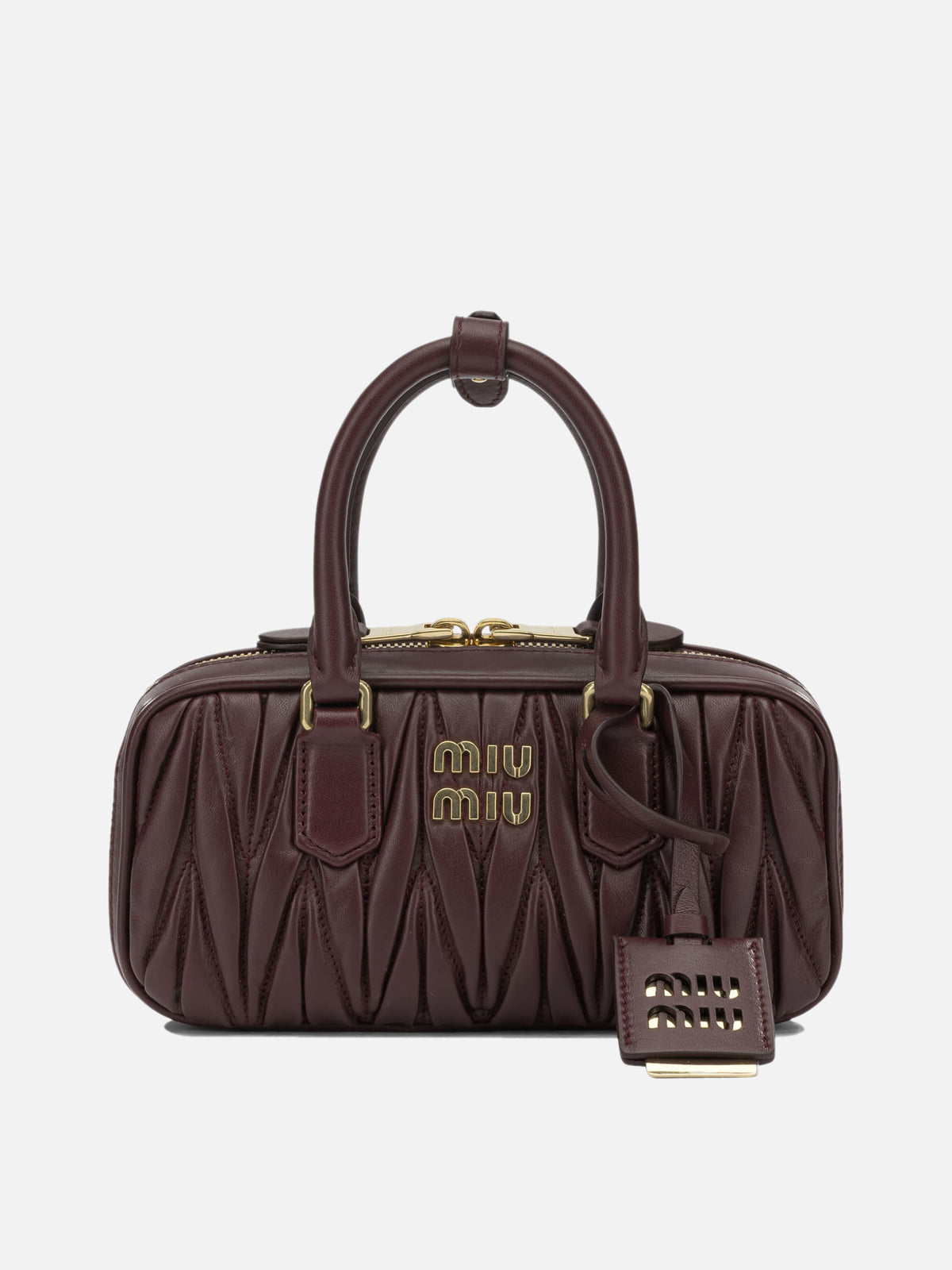 Miu Miu "Arcadie" Mini Handbag Bordeaux - VIETTI