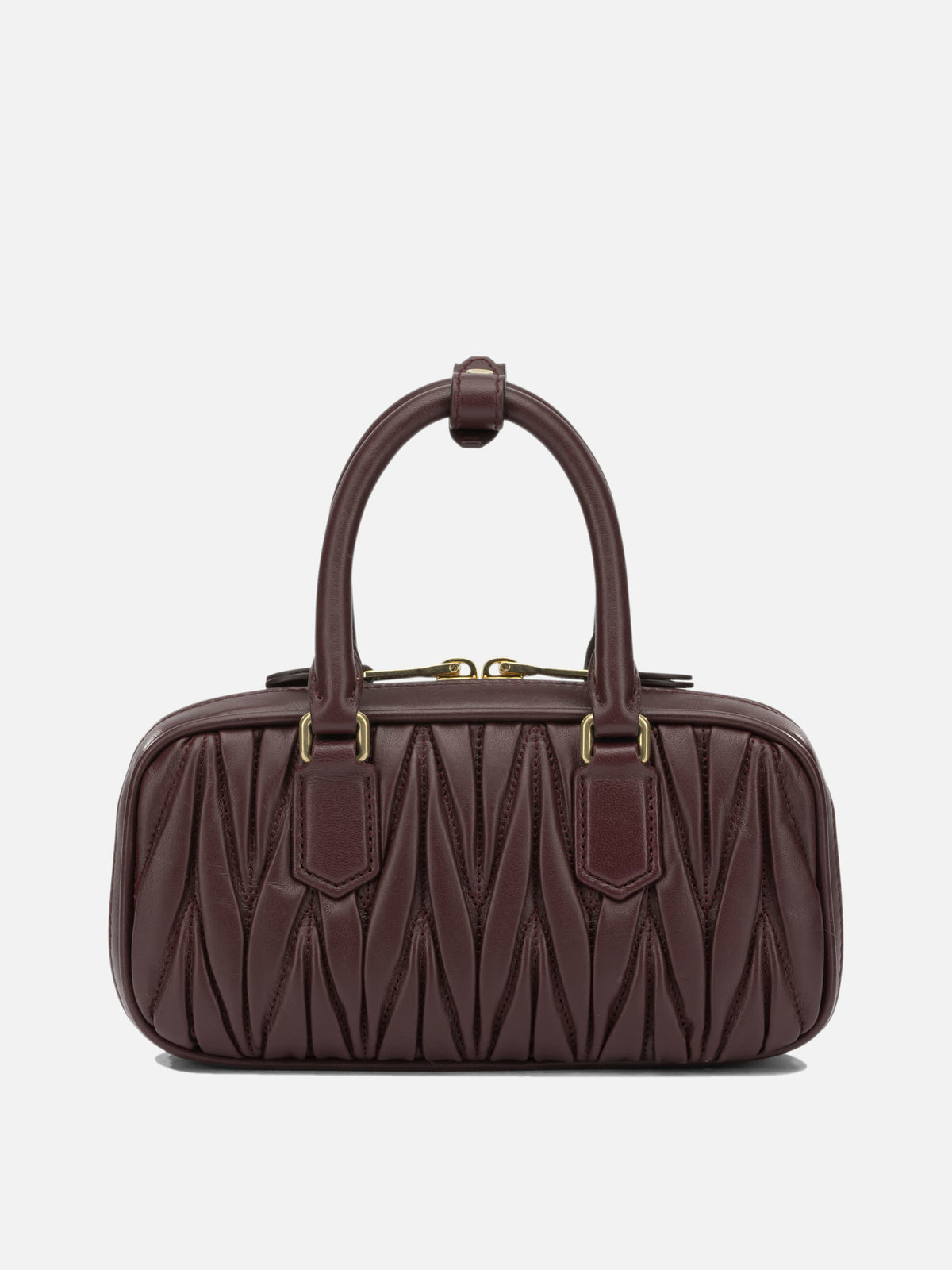 Miu Miu "Arcadie" Mini Handbag Bordeaux - VIETTI