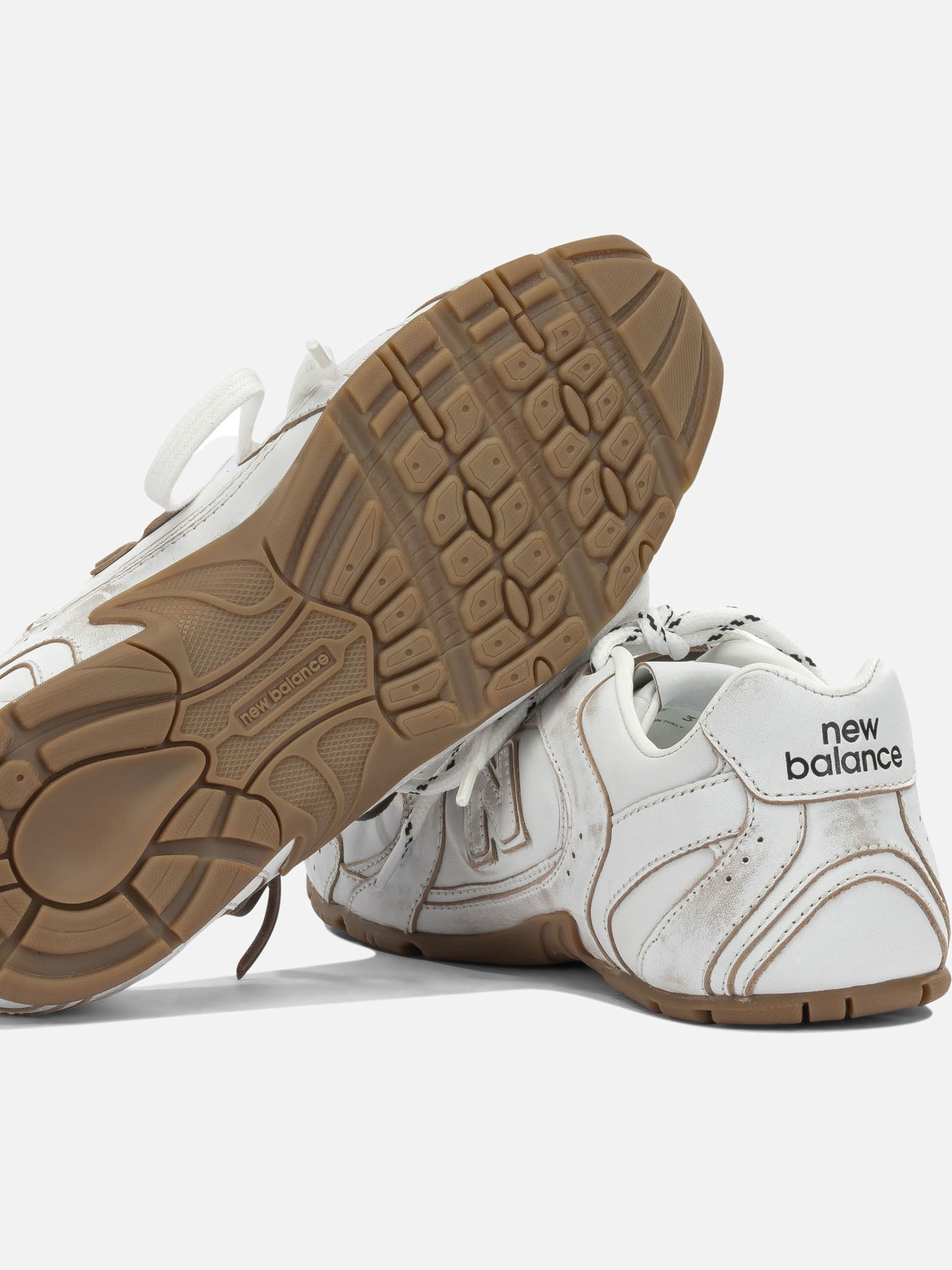 Low top sneakers 100% calf leather - 100% rubber  White - Miu Miu Women | PDP | VIETTI Online Store | thumbnail_5