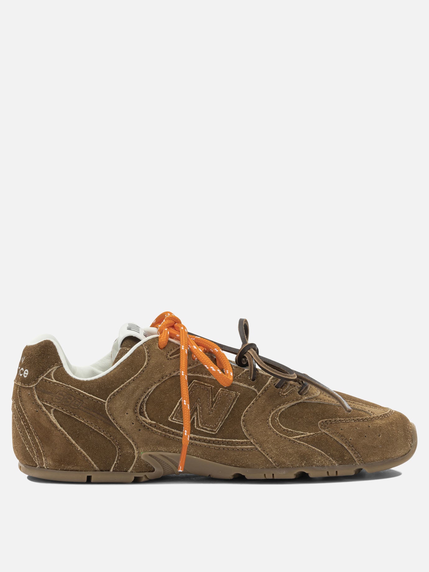 Low top sneakers 100% calf leather  Brown - Miu Miu Women | PDP | VIETTI Online Store | Zoom-Modal

