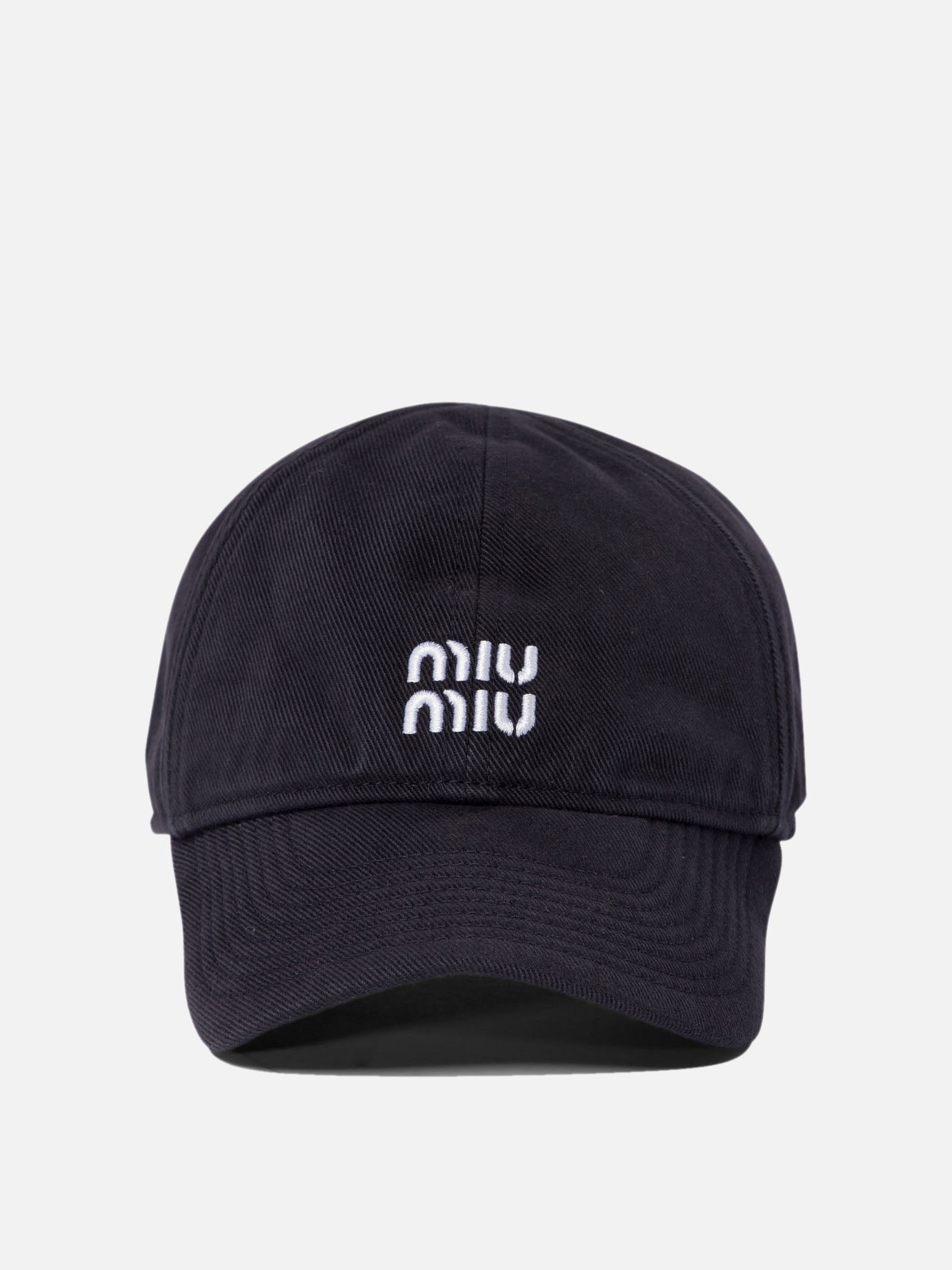 Baseball caps Logo  Blue - Miu Miu Women | PDP | VIETTI Online Store | Zoom-Modal
