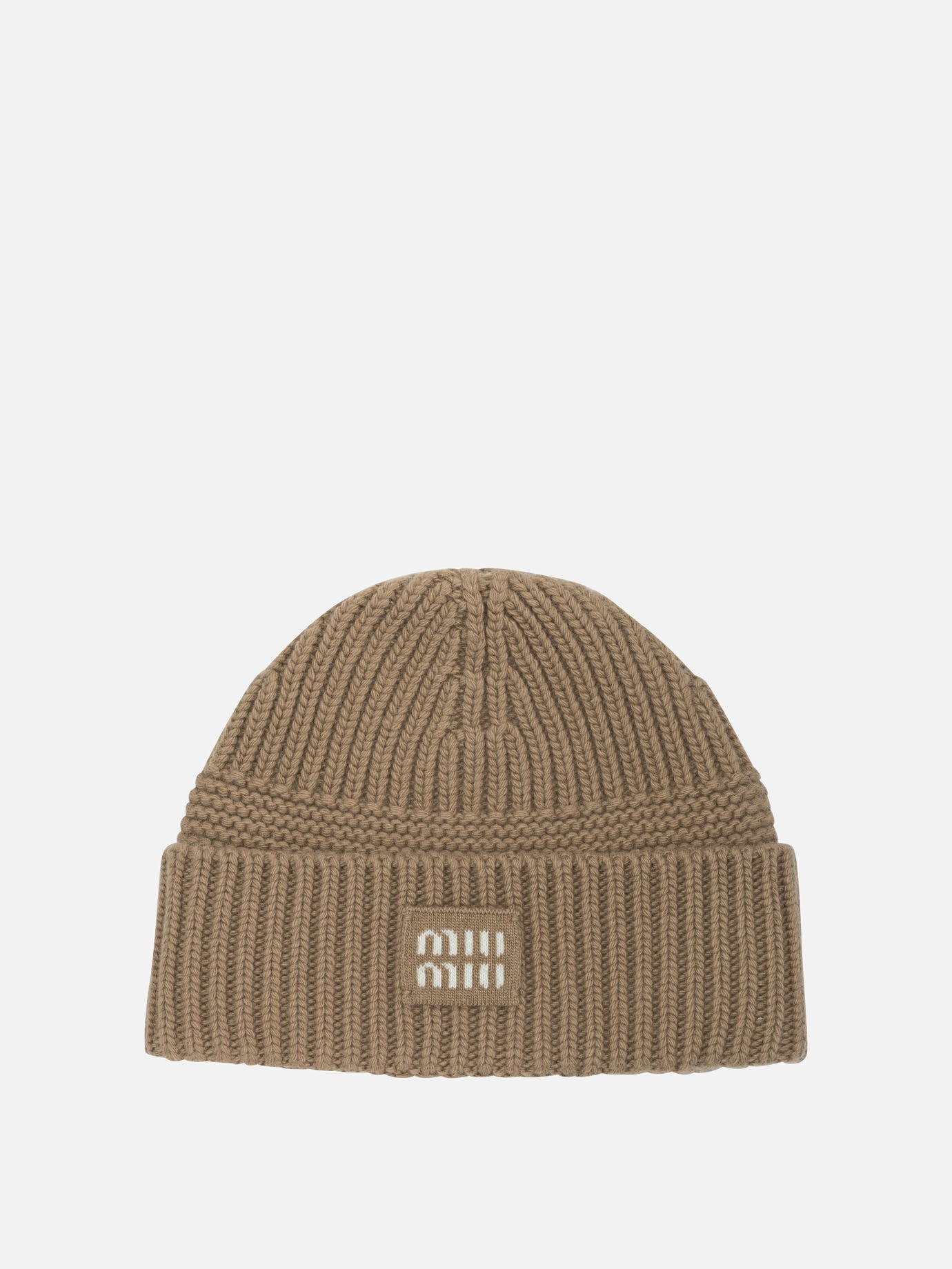 Beanies 5HC539  Brown - Miu Miu Women | PDP | VIETTI Online Store | Zoom-Modal
