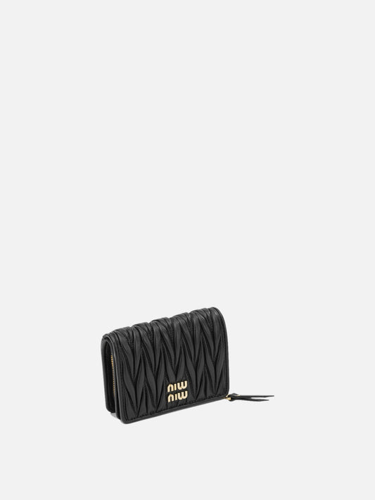 Portafogli 100% lamb leather  Nero - Miu Miu Donna | PDP | VIETTI Online Store | 2
