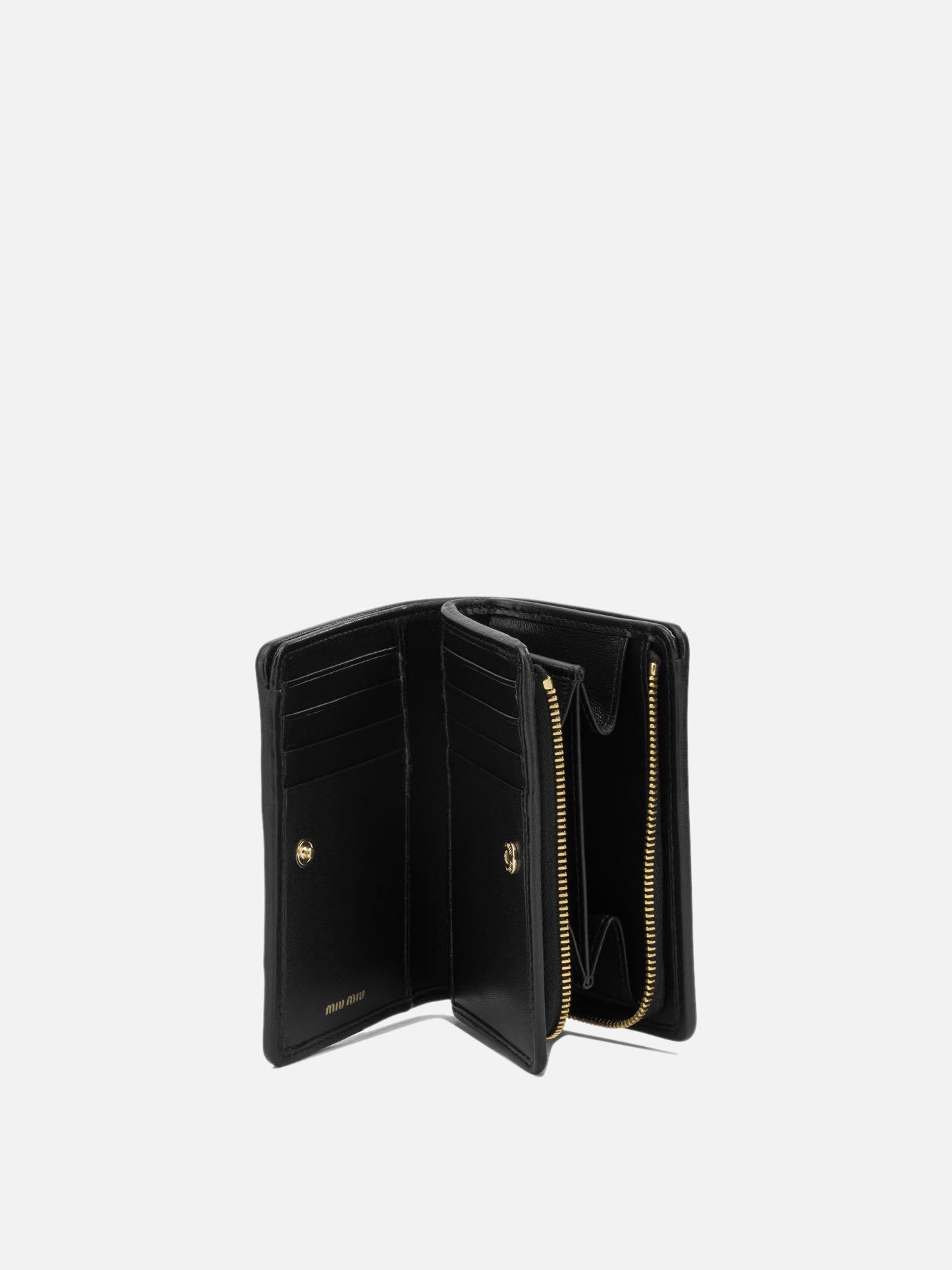 Portafogli 100% lamb leather  Nero - Miu Miu Donna | PDP | VIETTI Online Store | thumbnail_5