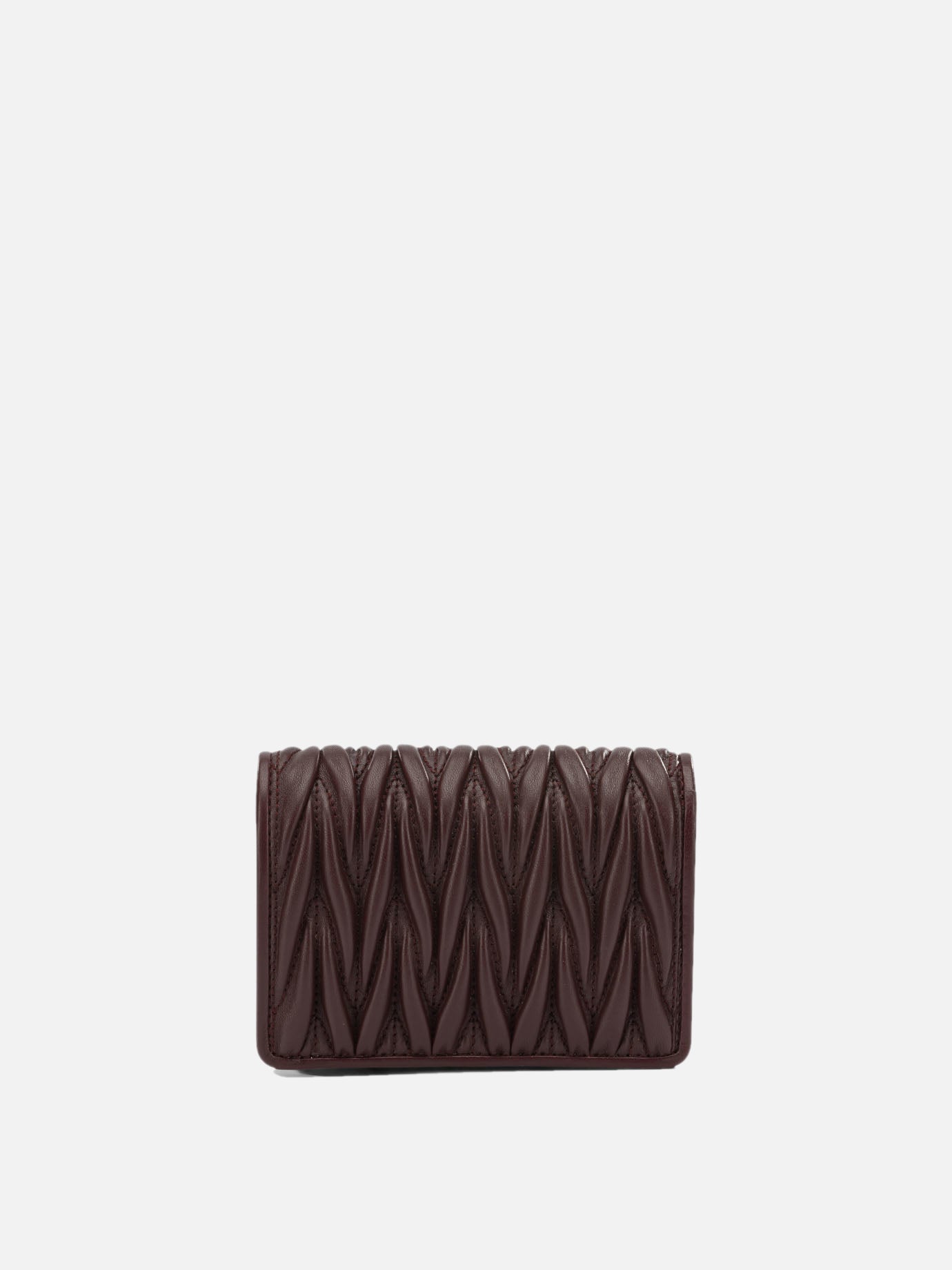 Portafogli 100% lamb leather  Bordeaux - Miu Miu Donna | PDP | VIETTI Online Store | Zoom-Modal_3
