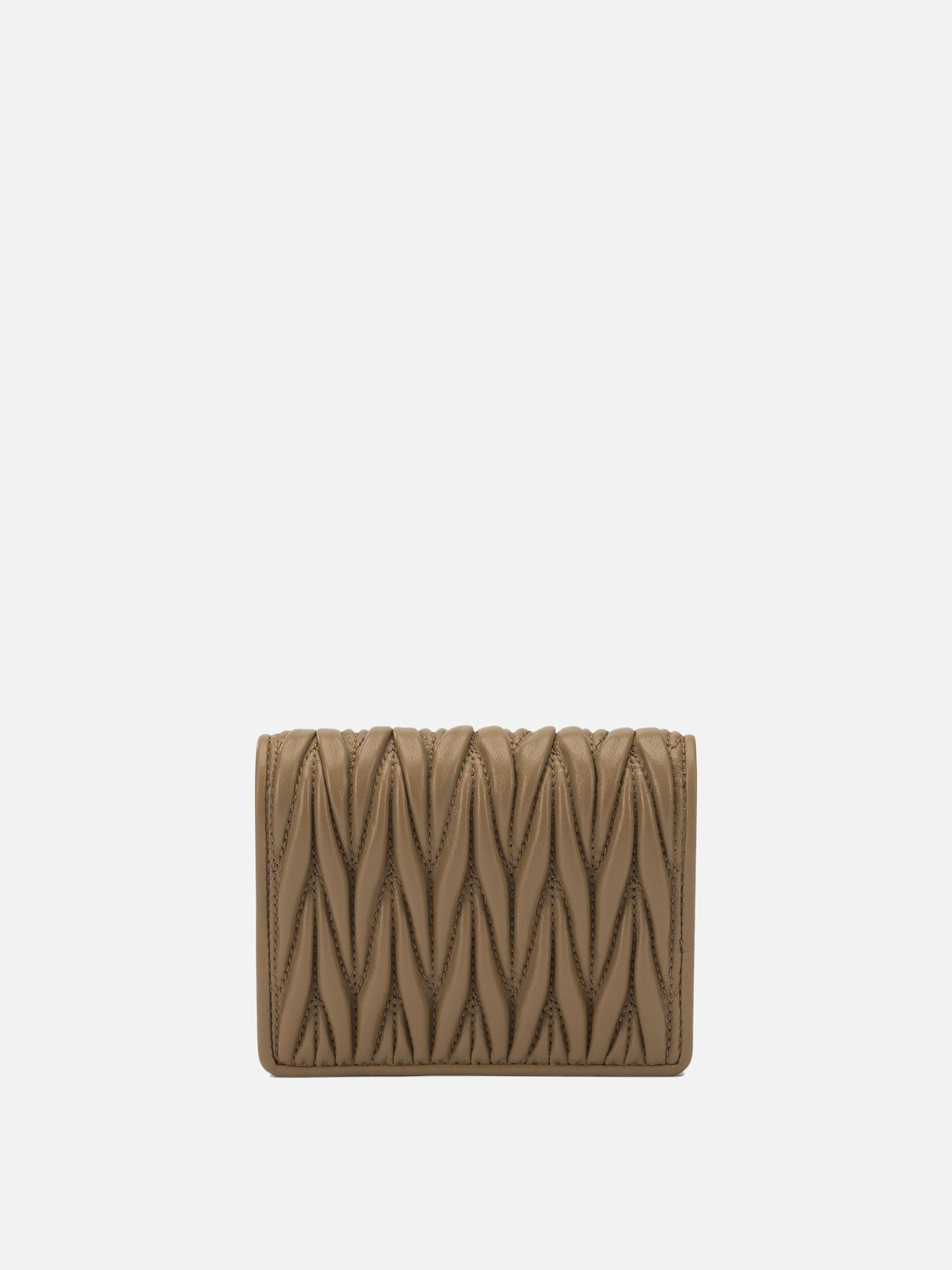 Wallets 100% lamb leather  Beige - Miu Miu Women | PDP | VIETTI Online Store | Zoom-Modal_3
