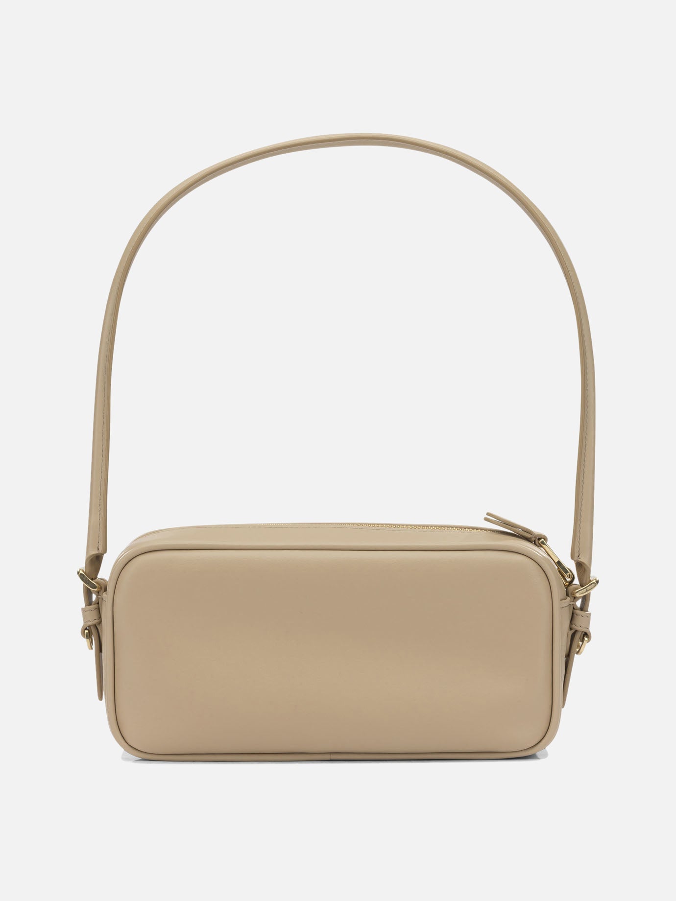 Miu Miu ショルダーバッグ ベージュ Miu Miu Small shoulder bag with logo Beige - Women | VIETTI Online