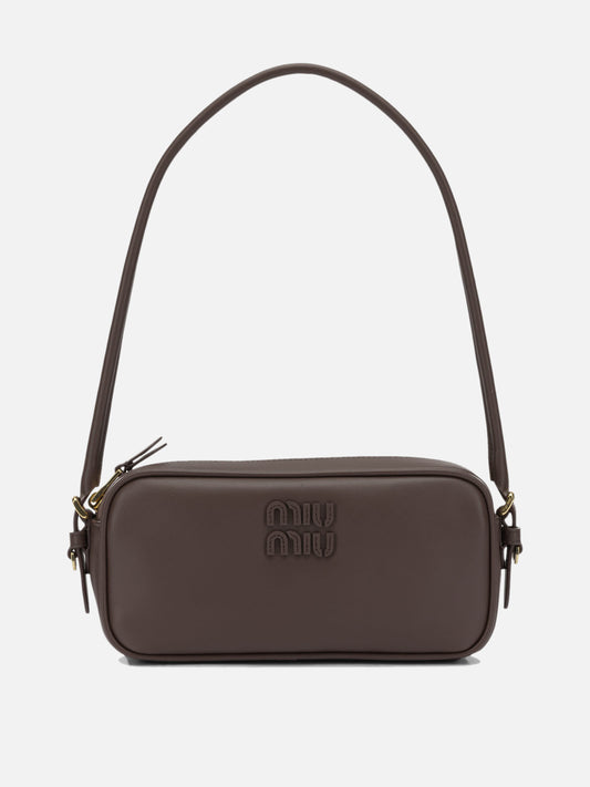 Borse piccole 100% calf leather - Lining: 100% cotton  Marrone - Miu Miu Donna | PDP | VIETTI Online Store 
