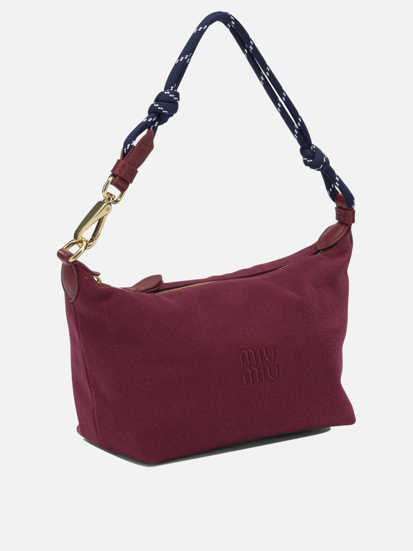 Small bags 100% cotton  Bordeaux - Miu Miu Women | PDP | VIETTI Online Store | Zoom-Modal_2
