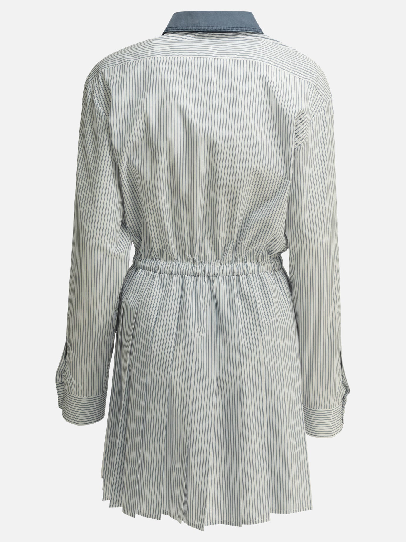 Mini dresses Logo  Blue - Miu Miu Women | PDP | VIETTI Online Store | thumbnail_2