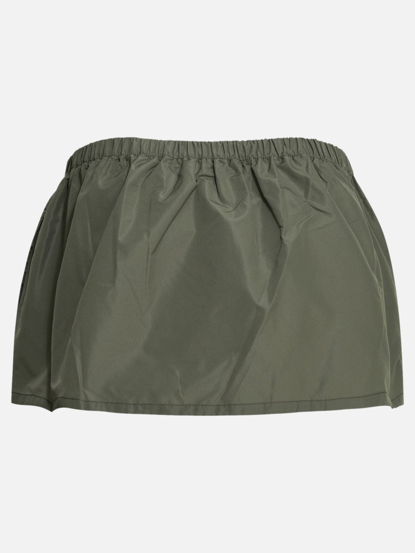 Miniskirts Logo  Green - Miu Miu Women | PDP | VIETTI Online Store | thumbnail_2