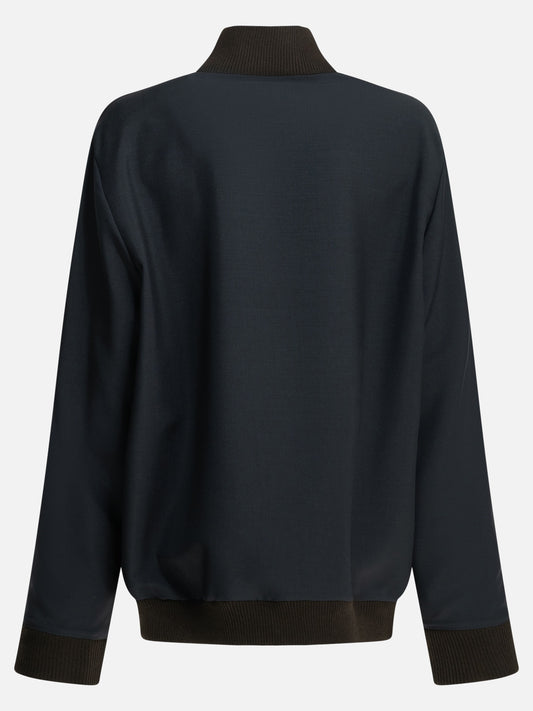 Bomber Logo  Blu - Miu Miu Donna | PDP | VIETTI Online Store | 2
