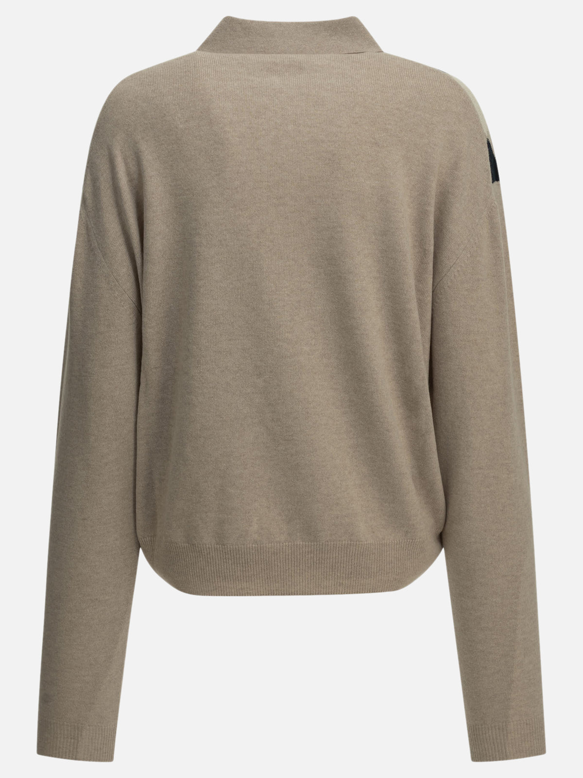 Miu Miu Cashmere polo sweater Beige

