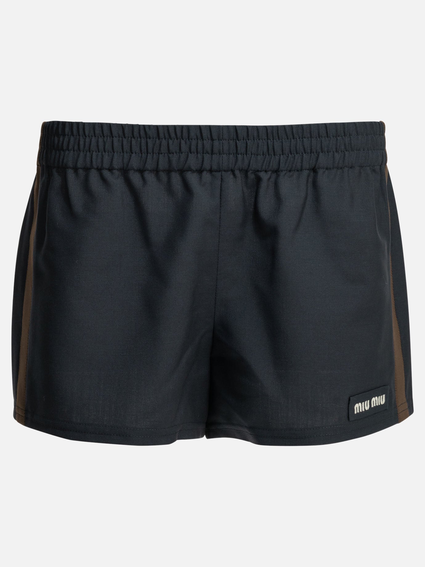 Short formali Logo  Blu - Miu Miu Donna | PDP | VIETTI Online Store | Zoom-Modal
