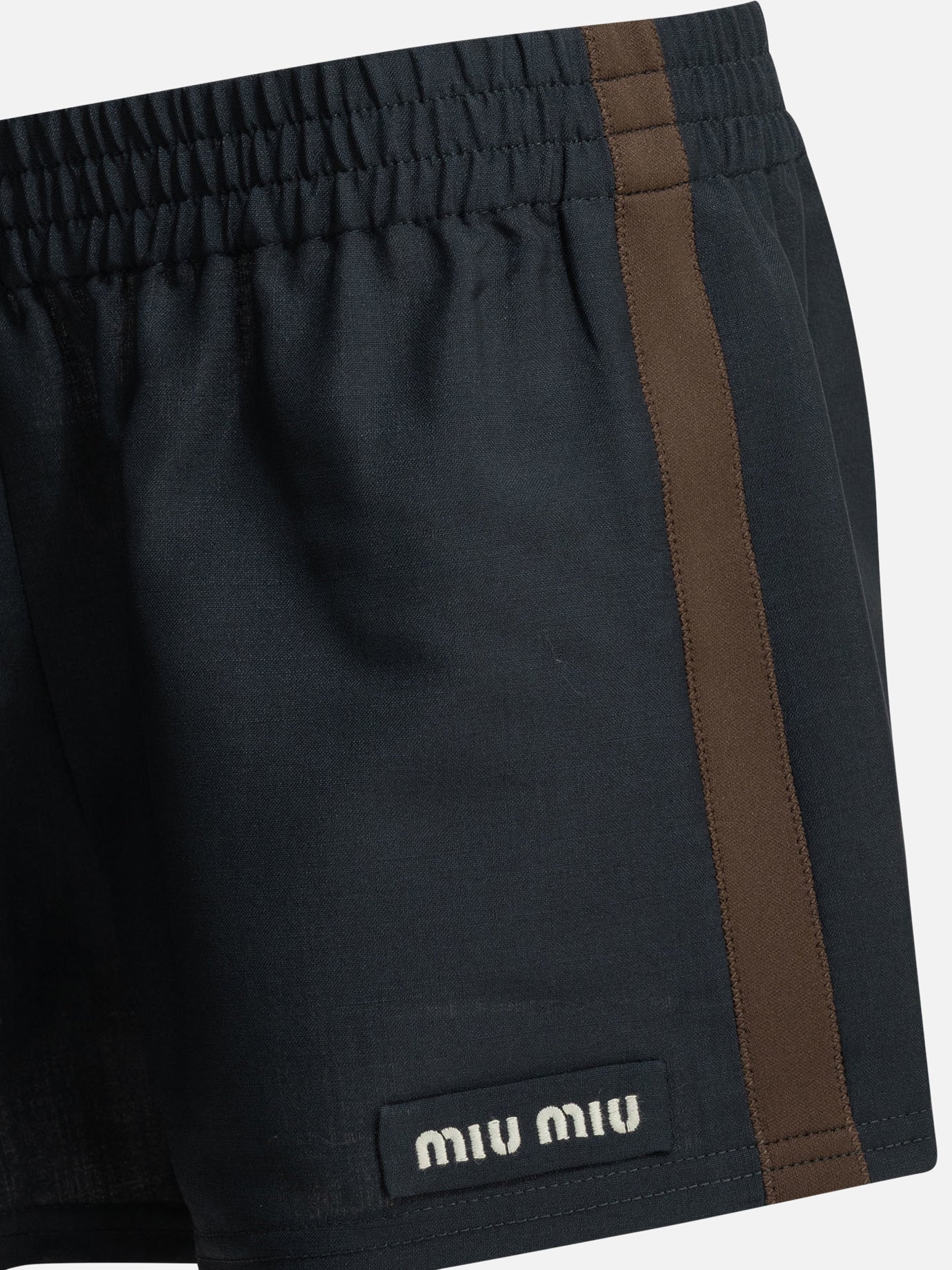Short formali Logo  Blu - Miu Miu Donna | PDP | VIETTI Online Store | Zoom-Modal_3
