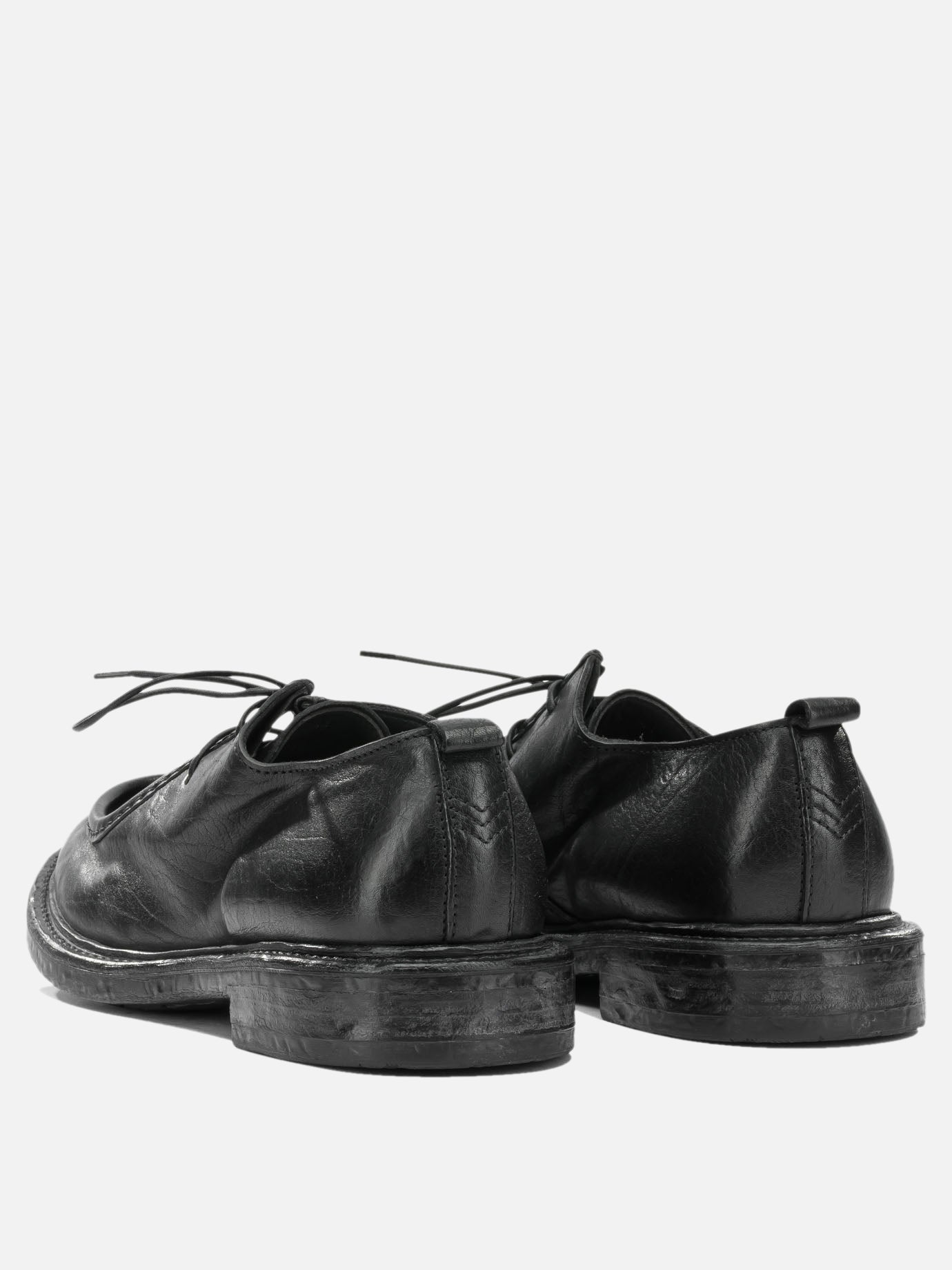 Laced loafers 100 % calf leather - 100% rubber  Black - Moma Men | PDP | VIETTI Online Store | Zoom-Modal_4
