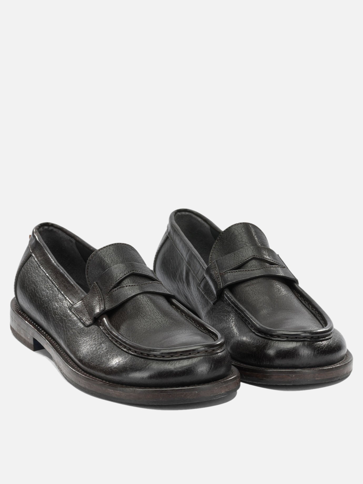 Loafers 100 % calf leather - 70% calf leather 30% rubber  Brown - Moma Men | PDP | VIETTI Online Store | thumbnail_2