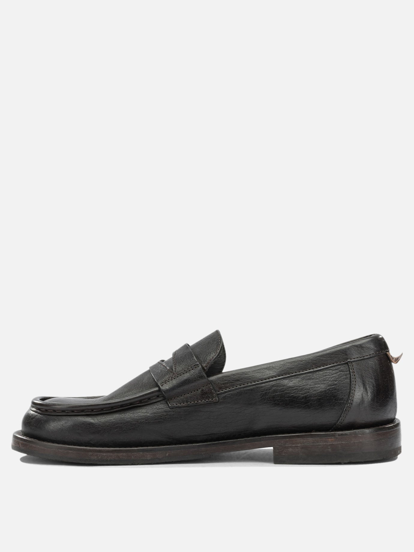 Loafers 100 % calf leather - 70% calf leather 30% rubber  Brown - Moma Men | PDP | VIETTI Online Store | thumbnail_3